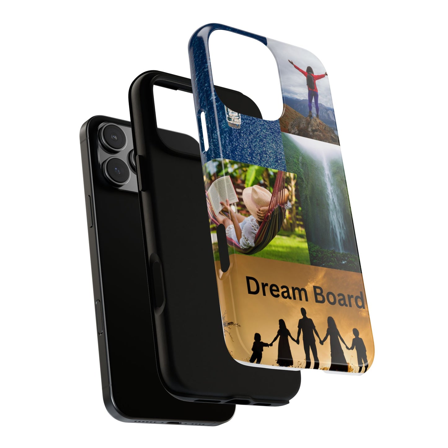 Dream Board Phone Case | Tough Cases for Adventure Seekers, Inspirational Phone Accessories, Custom Phone Covers, Unique Gift Ideas, [...]