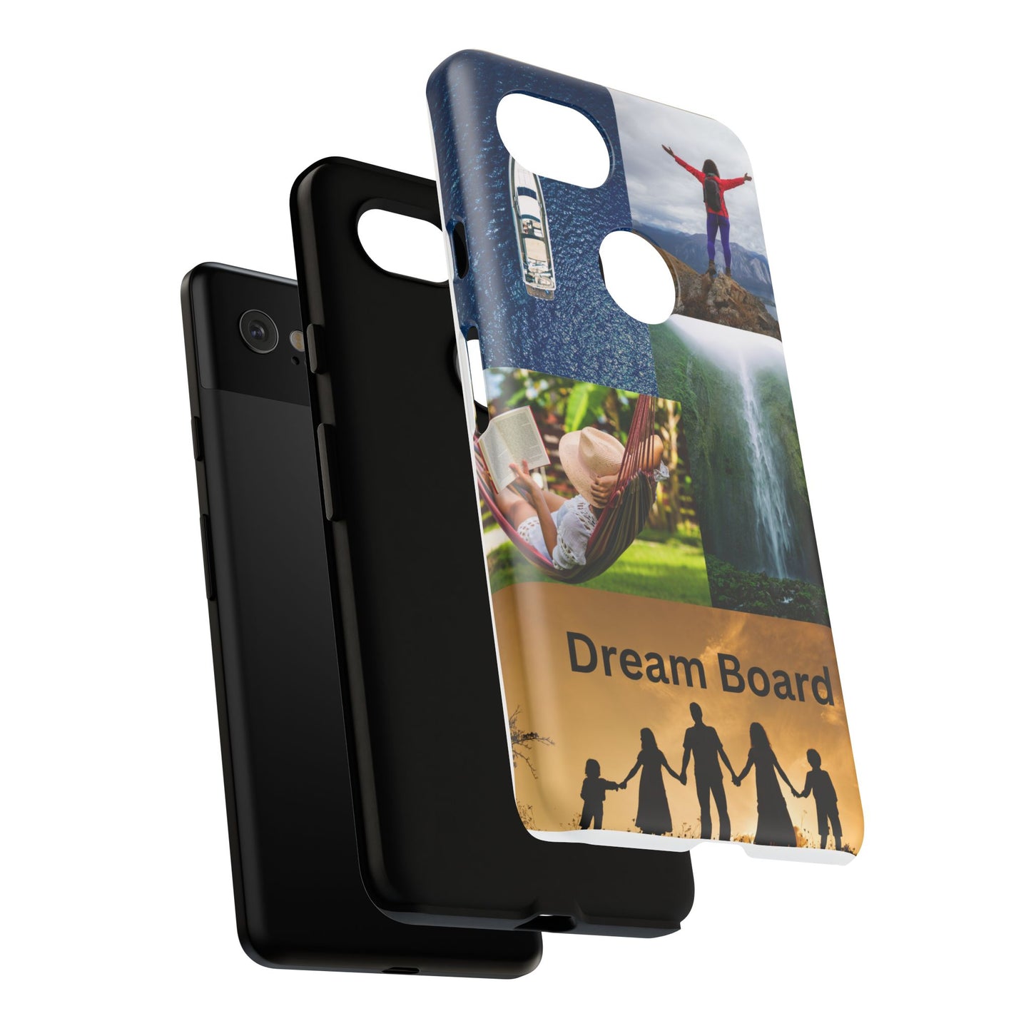 Dream Board Phone Case | Tough Cases for Adventure Seekers, Inspirational Phone Accessories, Custom Phone Covers, Unique Gift Ideas, [...]