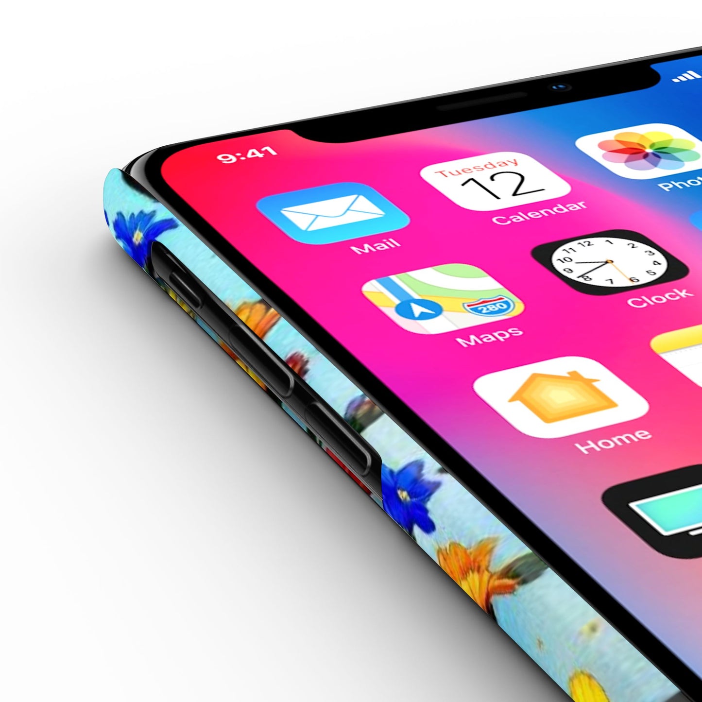 Vibrant Floral Slim Phone Cases | Cute Phone Cover Gifts for Nature Lovers, Spring Decor, Birthday or Holiday Gifts, Flower Design