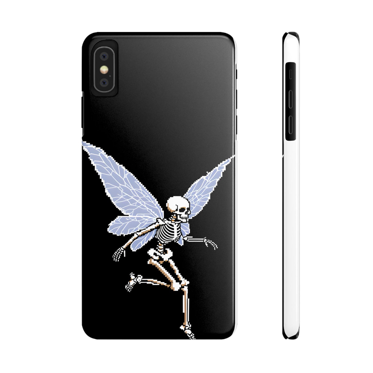 Halloween Slim Phone Case - Creepy Cute Aesthetic, Goth Coquette Spooky Style, Compatible with iPhone, Galaxy, and Google Phones