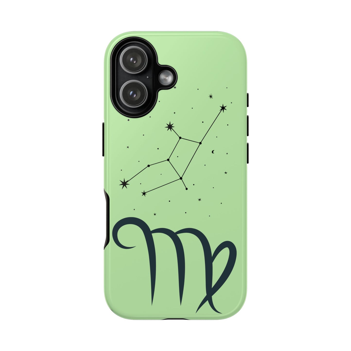 Virgo Zodiac Tough Phone Case, Astrology, Celestial Star Sign Cover, Compatible with iPhone, Galaxy, Pixel