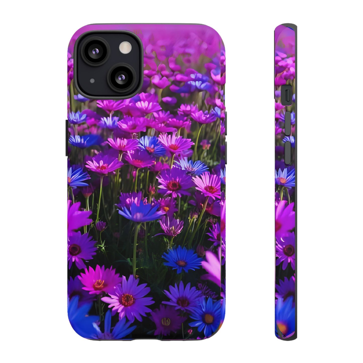 Wildflower Meadow Phone Case, Colorful Floral Garden Aesthetic, Vibrant Tough Phone Case, Compatible with iPhone, Galaxy, Google