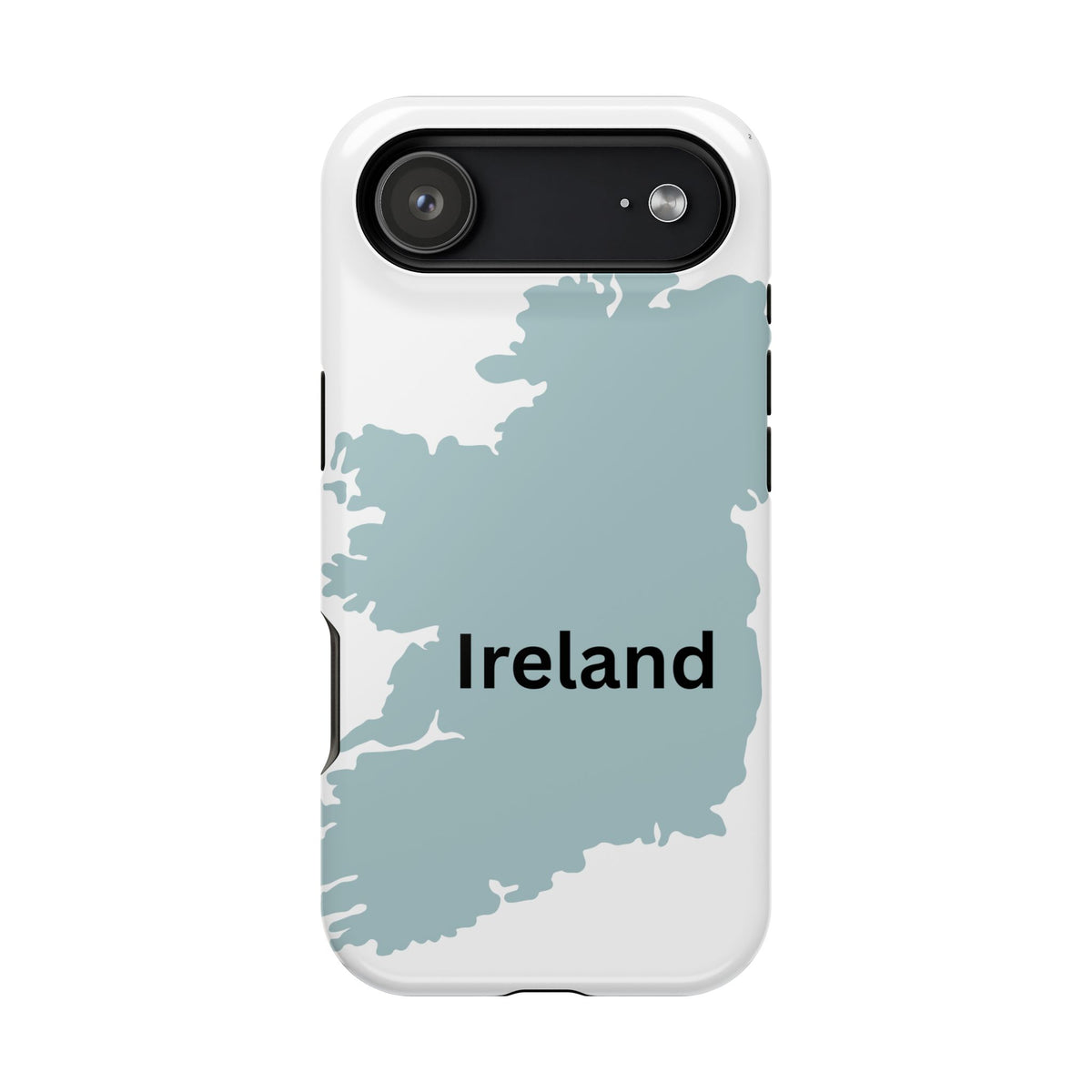 Ireland Map Magnetic Phone Case, Country Map Phone Cover Compatible with iPhone 17, 16, 15, 14, 13