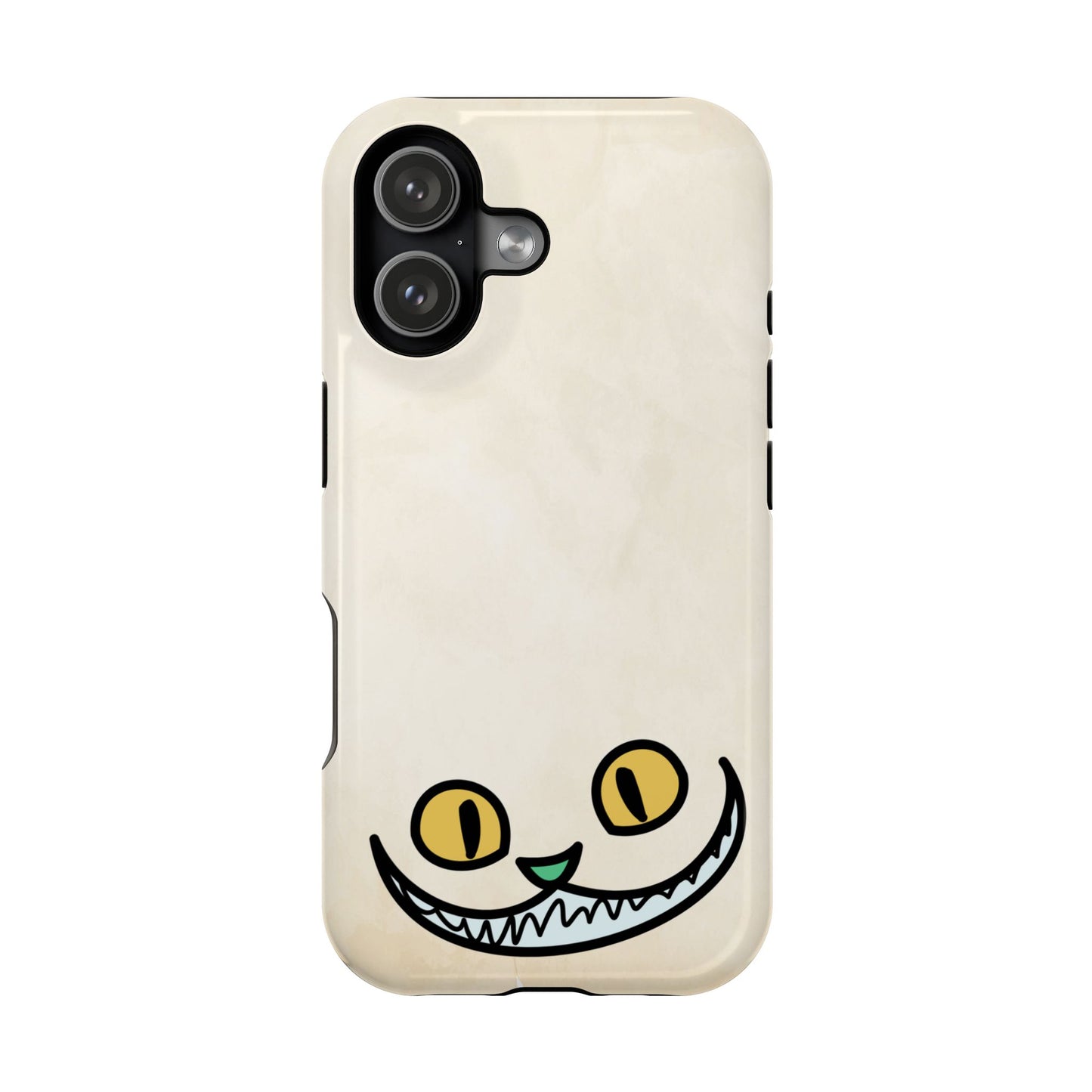 Alice in Wonderland Magnetic Phone Case, Cheshire Cat Phone Cover Compatible with iPhone 17, 16, 15, 14, 13