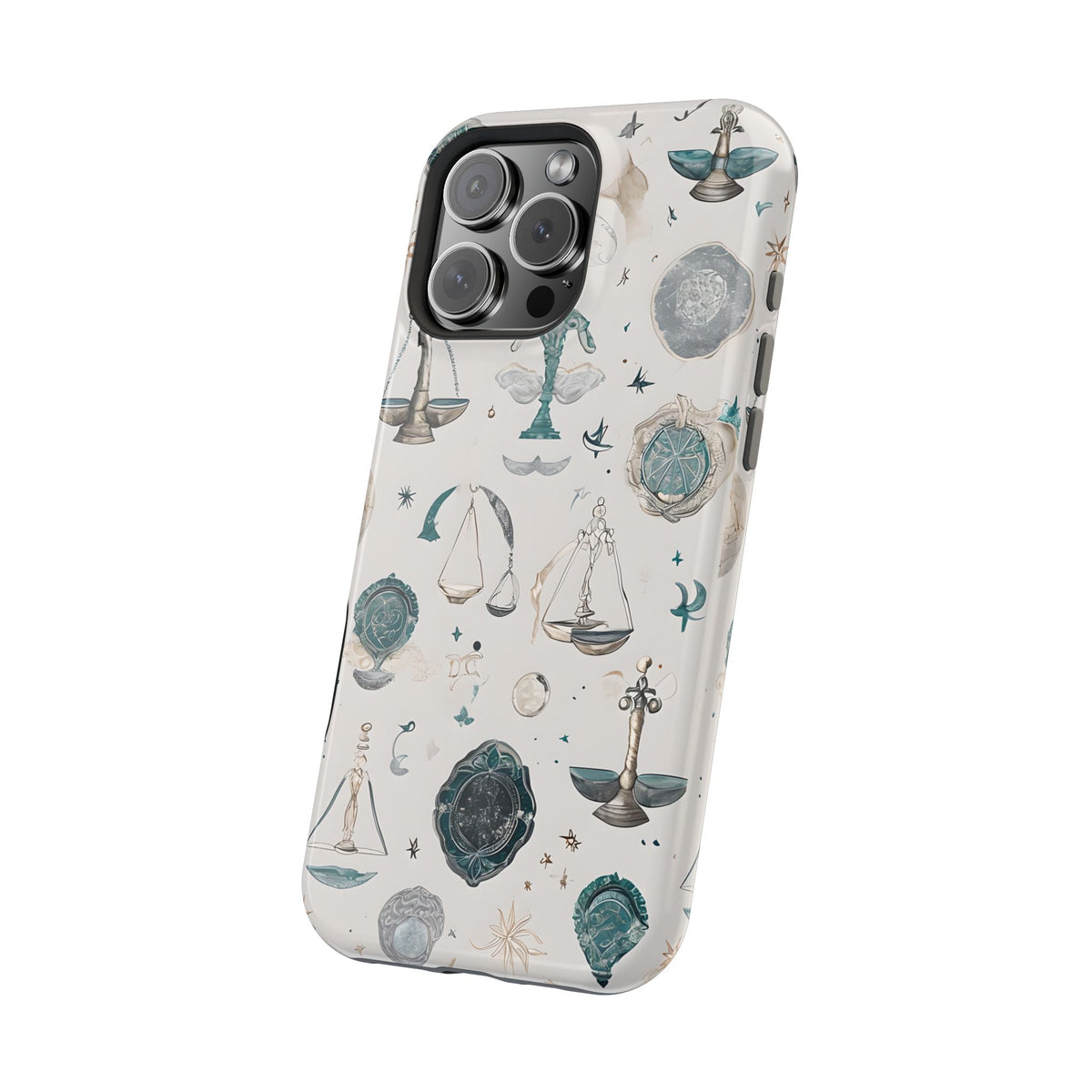 Libra Zodiac Magnetic Phone Case Astrology Gift for Her, Celestial Star Sign Cover, Birthday Gift, Compatible with iPhone 17, 16, 15, 14, 13
