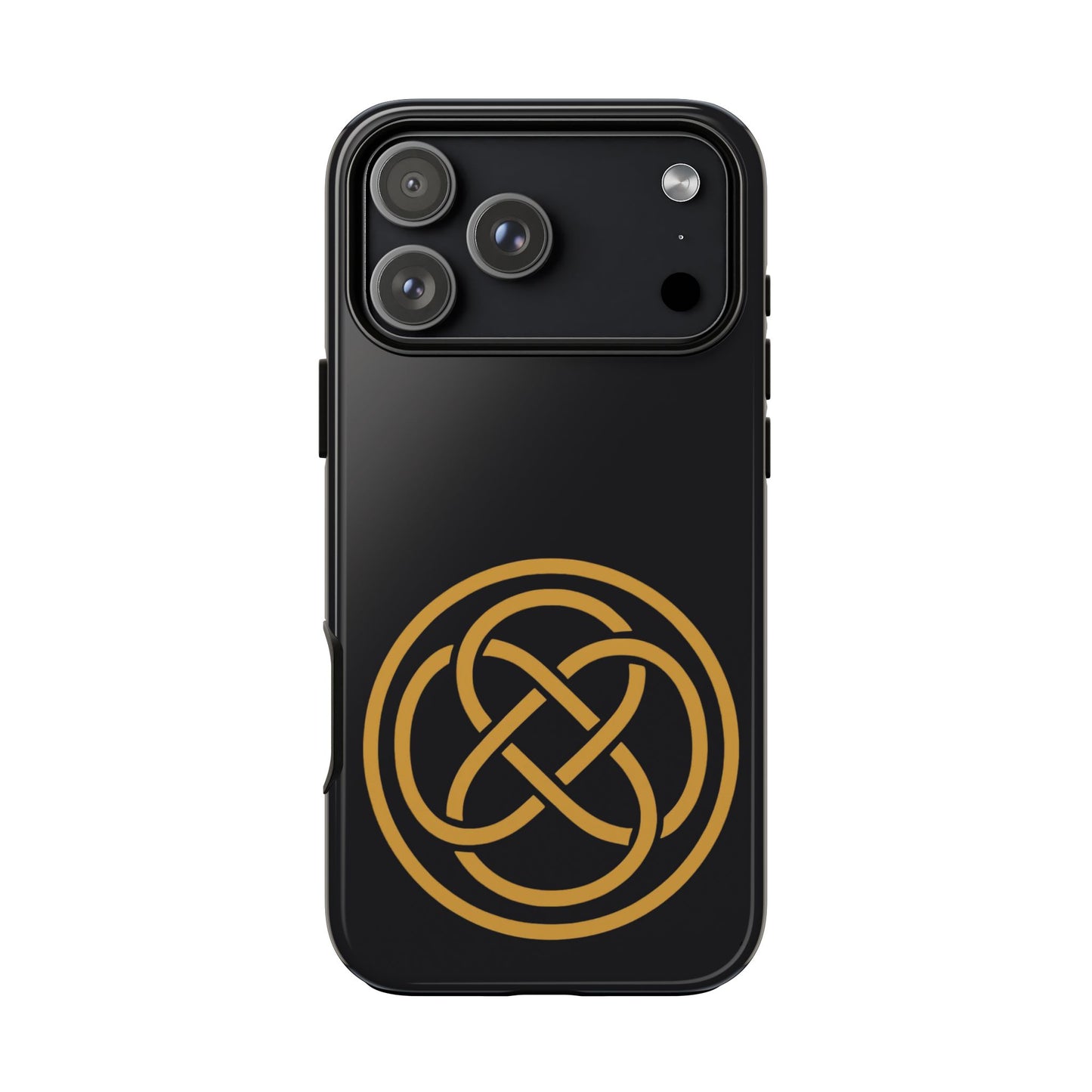 Celtic Shield Knot Tough Phone Case Irish Protection Symbol Compatible with iPhone 17 16 15 14 13 12 11 Pro Max Galaxy Pixel