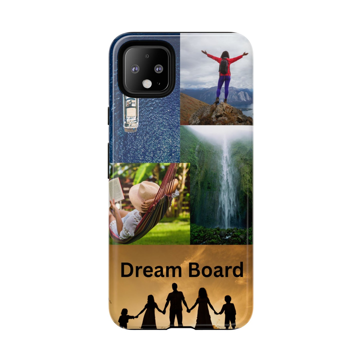 Dream Board Phone Case | Tough Cases for Adventure Seekers, Inspirational Phone Accessories, Custom Phone Covers, Unique Gift Ideas, [...]