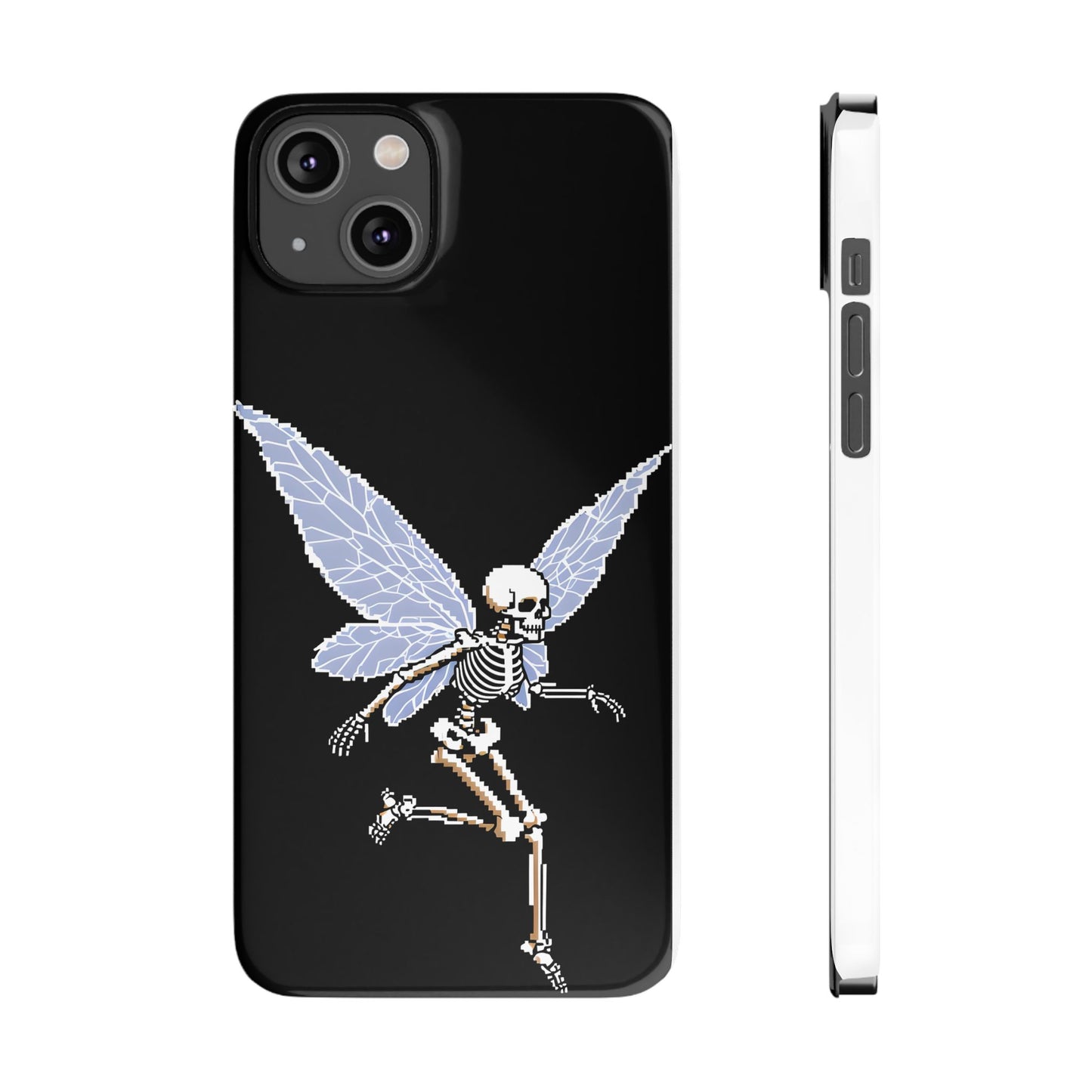 Halloween Slim Phone Case - Creepy Cute Aesthetic, Goth Coquette Spooky Style, Compatible with iPhone, Galaxy, and Google Phones