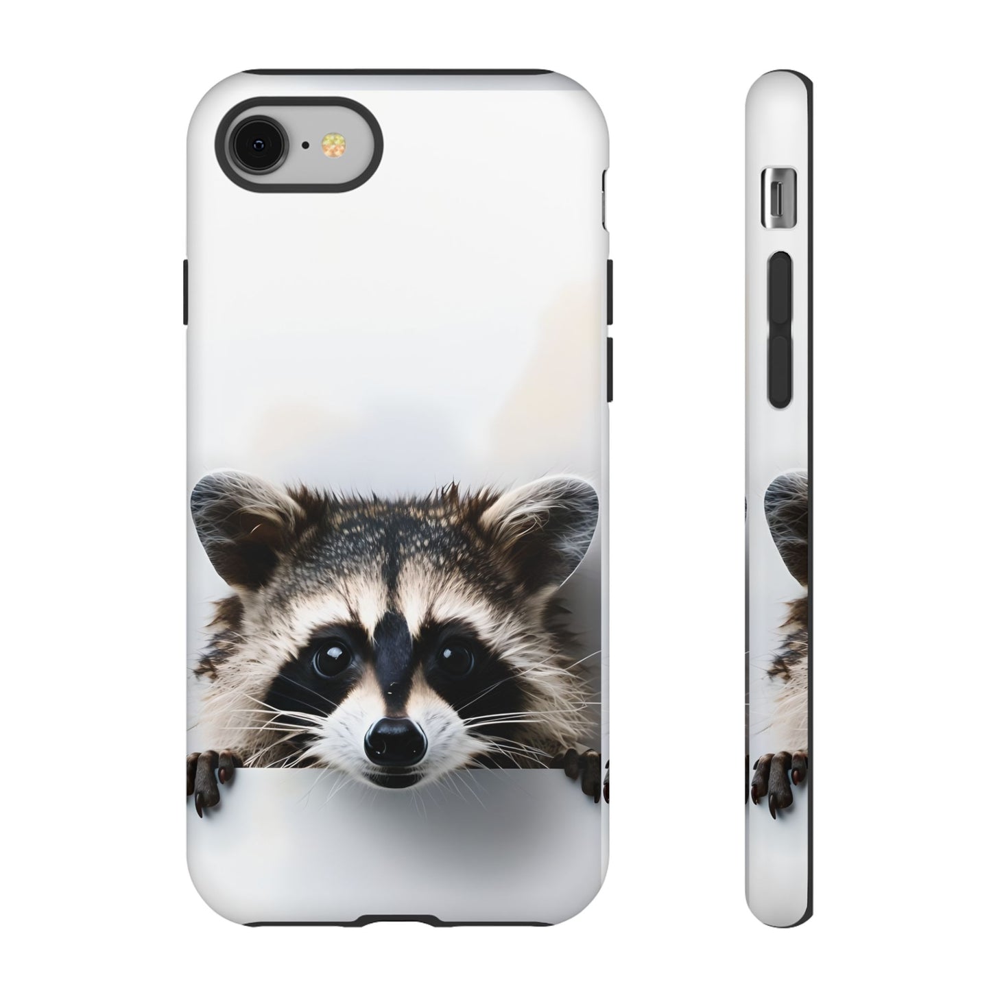 Raccoon Phone Case - Cute Animal Lover Gift, Wildlife Nature Tough Phone Case, Compatible with iPhone, Galaxy, Google Phones