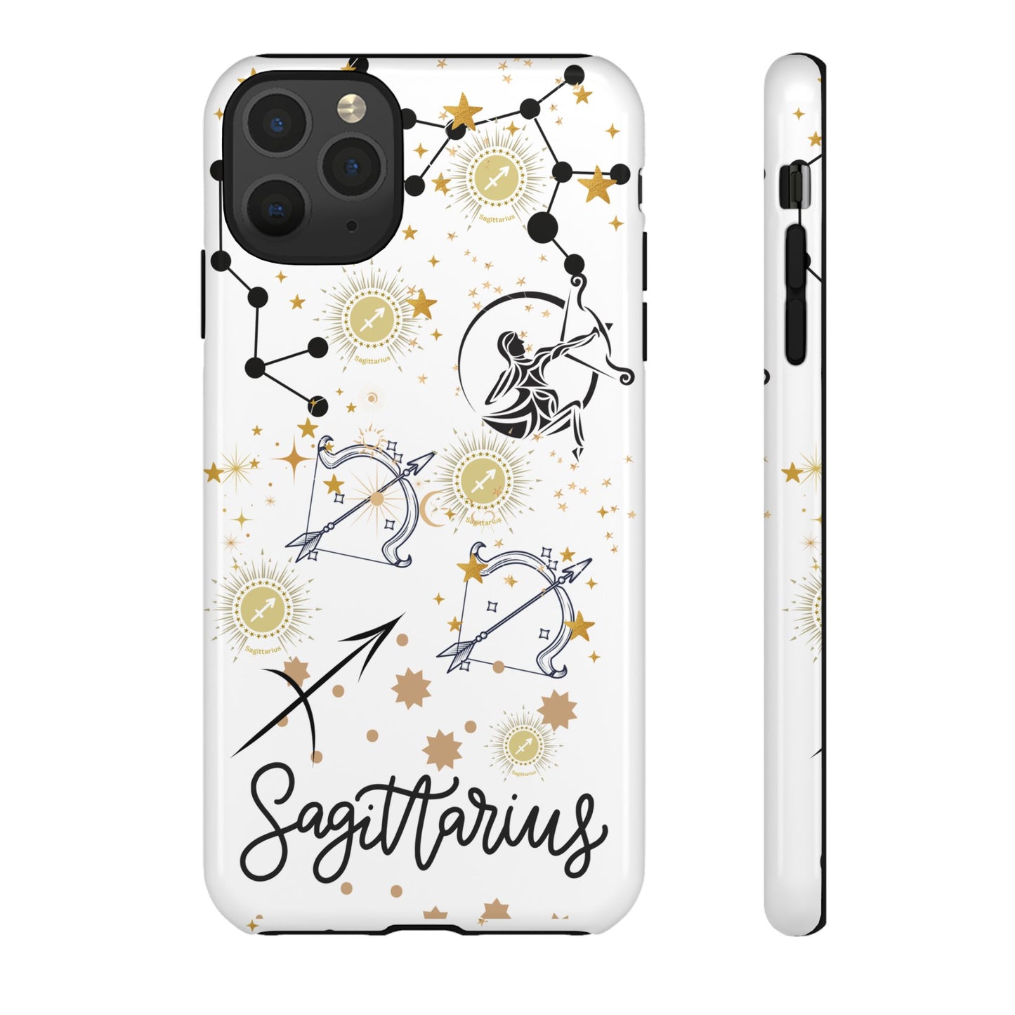 Sagittarius Zodiac Phone Case, Astrology Gift for Her, Celestial Star Sign Cover, Birthday Gift, Compatible with iPhone, Galaxy, Pixel