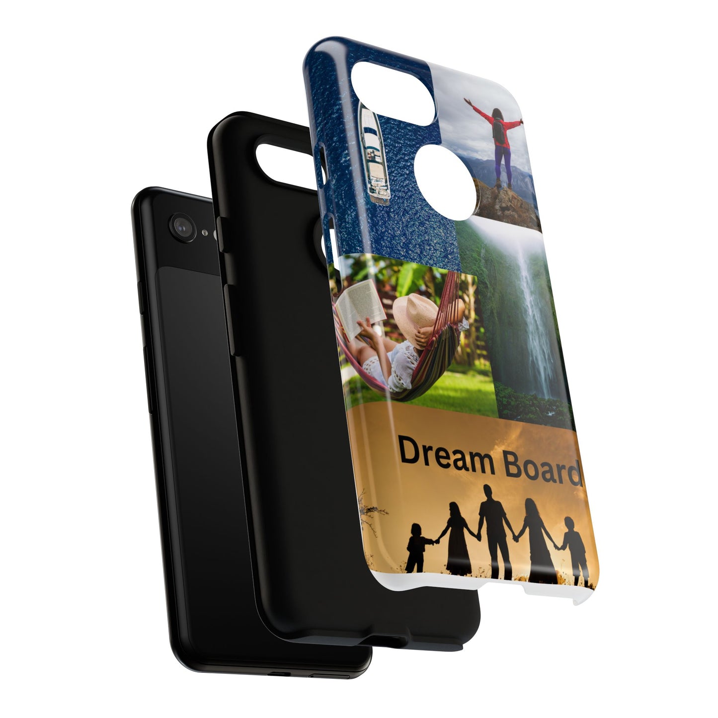 Dream Board Phone Case | Tough Cases for Adventure Seekers, Inspirational Phone Accessories, Custom Phone Covers, Unique Gift Ideas, [...]