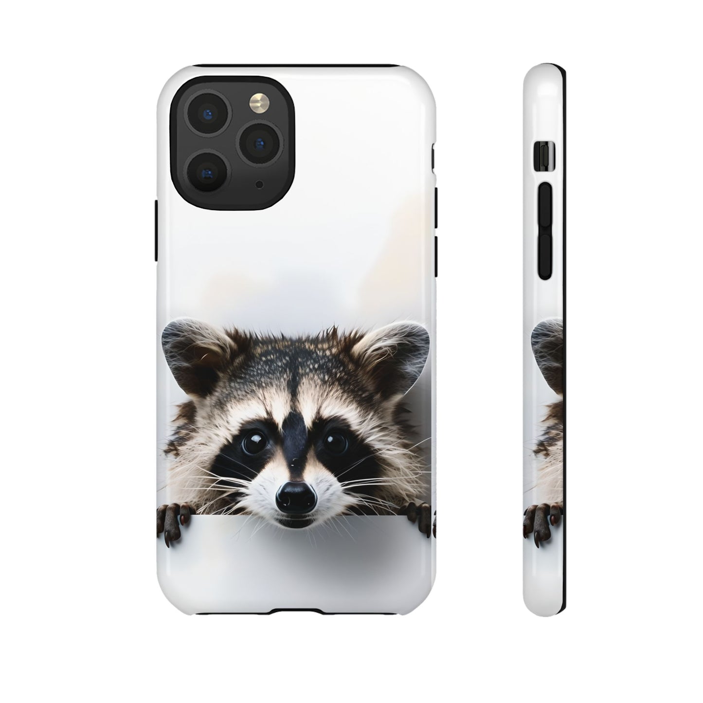 Raccoon Phone Case - Cute Animal Lover Gift, Wildlife Nature Tough Phone Case, Compatible with iPhone, Galaxy, Google Phones