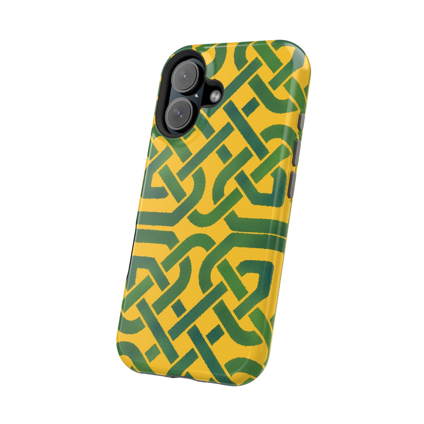Celtic Knot Magnetic Phone Case, Irish Heritage Pattern Phone Cover, Celtic Art Design, Irish Culture Gift Compatible with iPhone