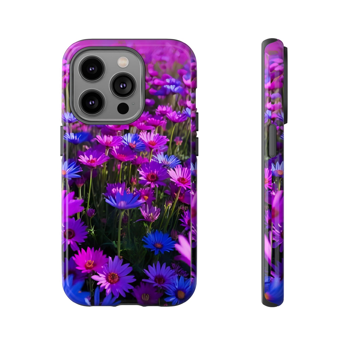 Wildflower Meadow Phone Case, Colorful Floral Garden Aesthetic, Vibrant Tough Phone Case, Compatible with iPhone, Galaxy, Google