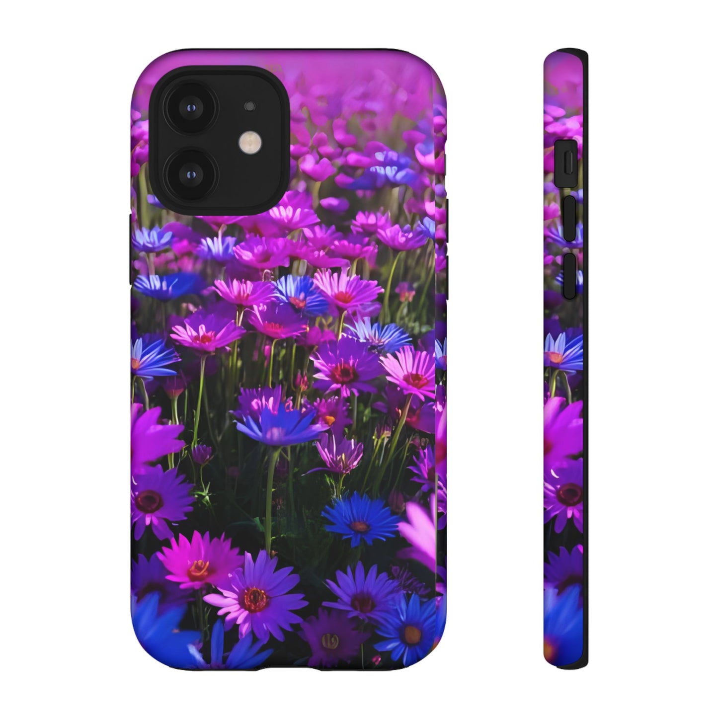 Wildflower Meadow Phone Case, Colorful Floral Garden Aesthetic, Vibrant Tough Phone Case, Compatible with iPhone, Galaxy, Google