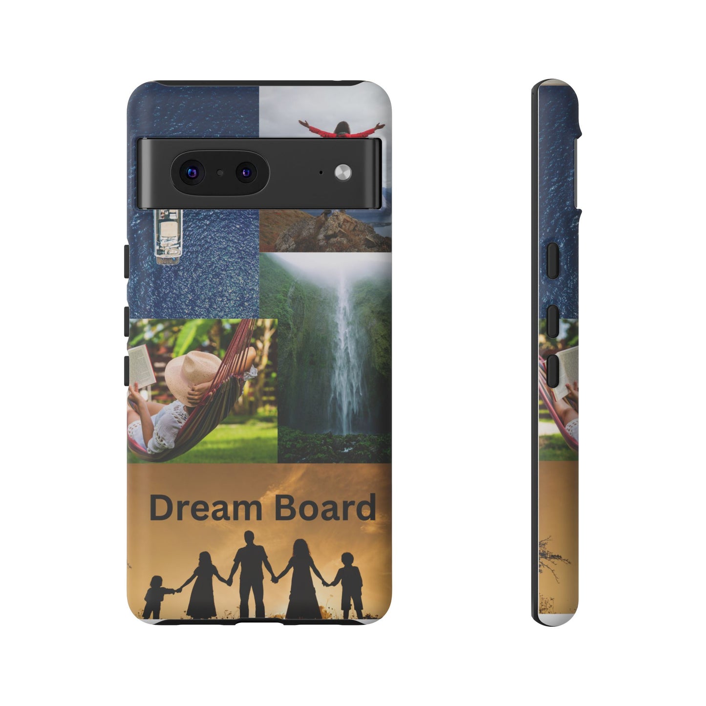 Dream Board Phone Case | Tough Cases for Adventure Seekers, Inspirational Phone Accessories, Custom Phone Covers, Unique Gift Ideas, [...]