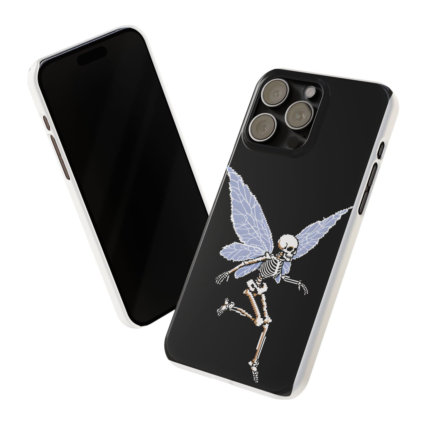 Halloween Slim Phone Case - Creepy Cute Aesthetic, Goth Coquette Spooky Style, Compatible with iPhone, Galaxy, and Google Phones