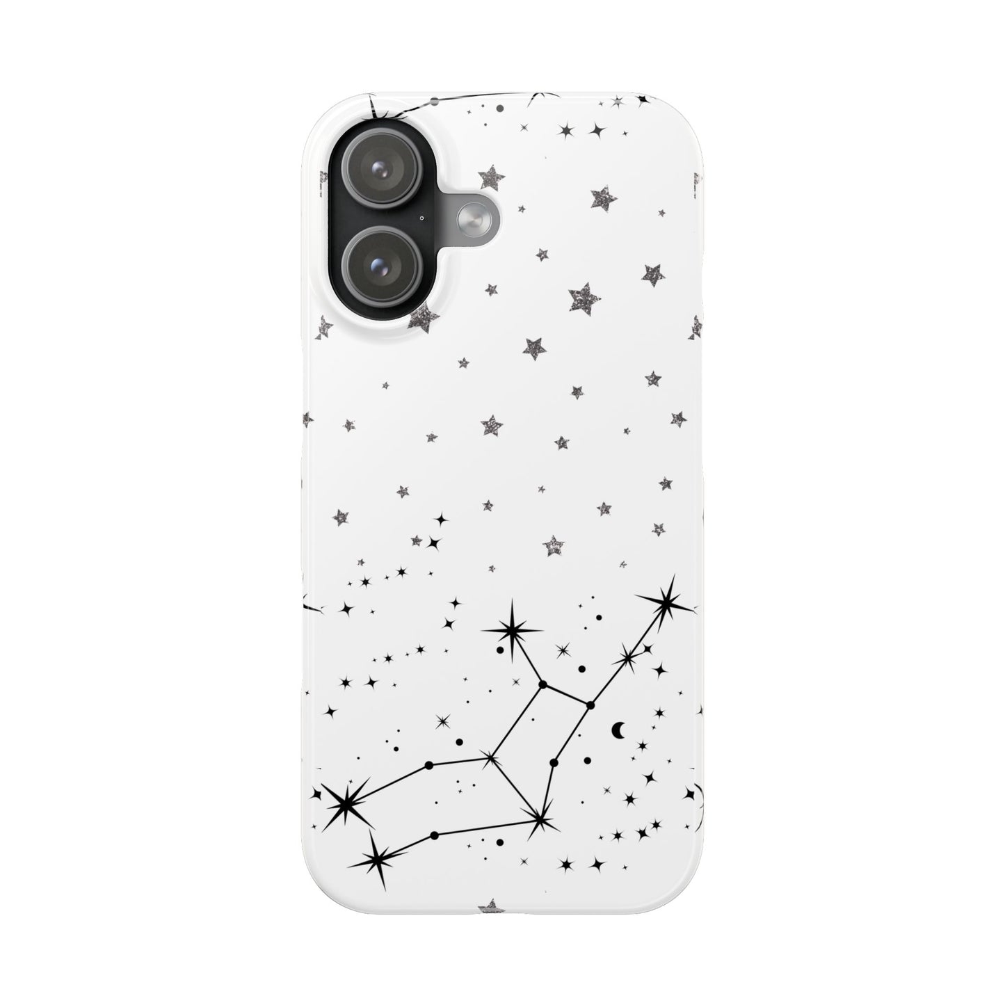 Gemini Zodiac Slim Phone Case, Astrology Gift for Her, Celestial Star Sign, Birthday Gift, Compatible with iPhone 17, 16, 15, 14, 13