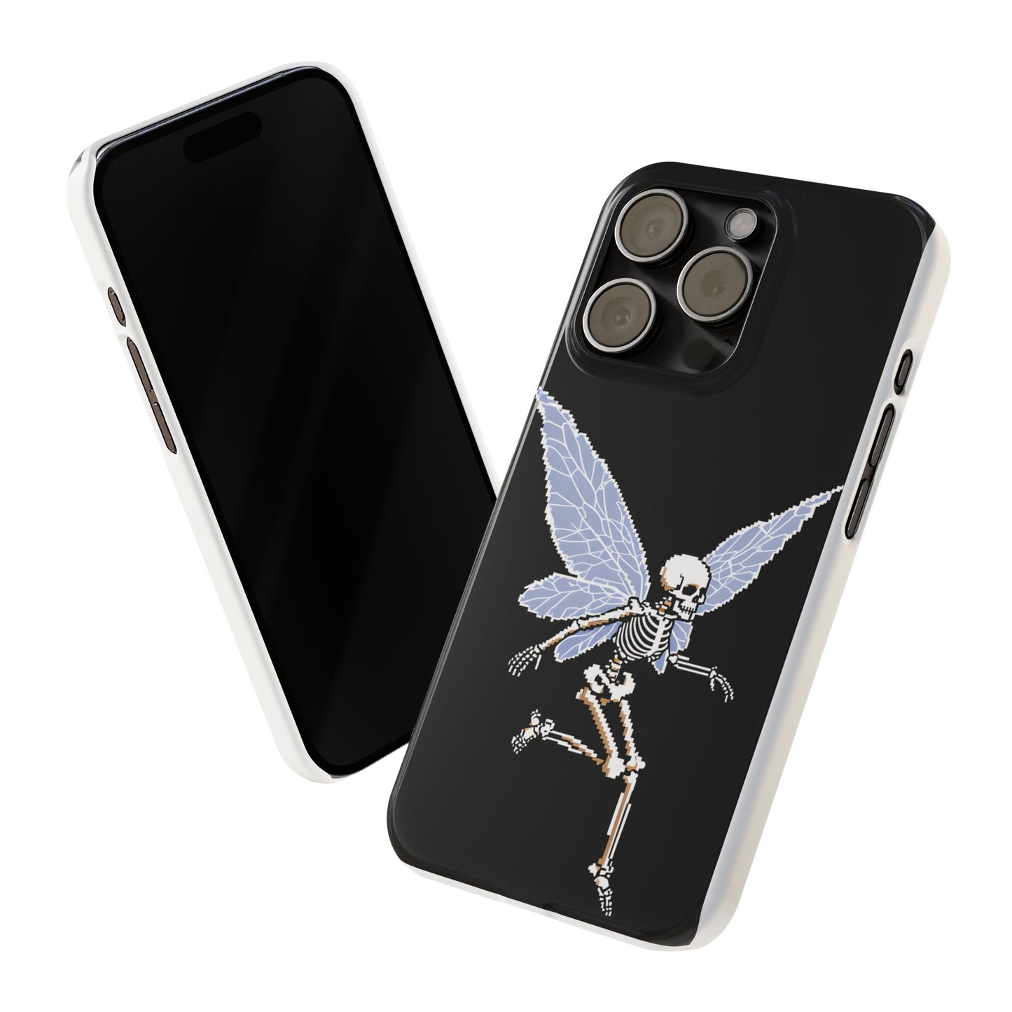 Halloween Slim Phone Case - Creepy Cute Aesthetic, Goth Coquette Spooky Style, Compatible with iPhone, Galaxy, and Google Phones