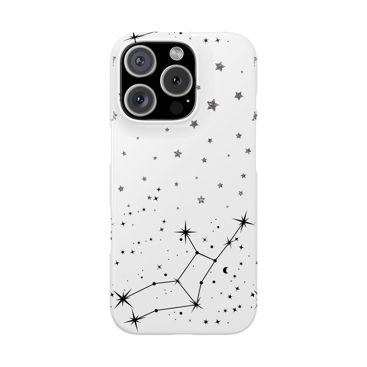 Gemini Zodiac Slim Phone Case, Astrology Gift for Her, Celestial Star Sign, Birthday Gift, Compatible with iPhone 17, 16, 15, 14, 13