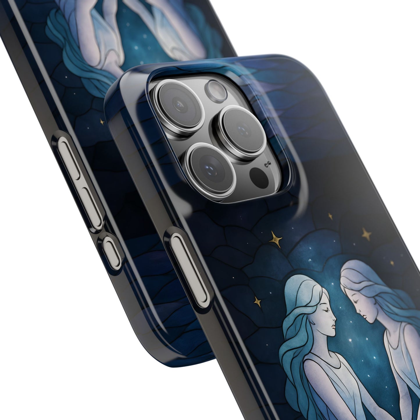 Gemini Zodiac Slim Phone Case, Astrology Gift for Her, Celestial Star Sign, Birthday Gift, Compatible with iPhone 17, 16, 15, 14, 13