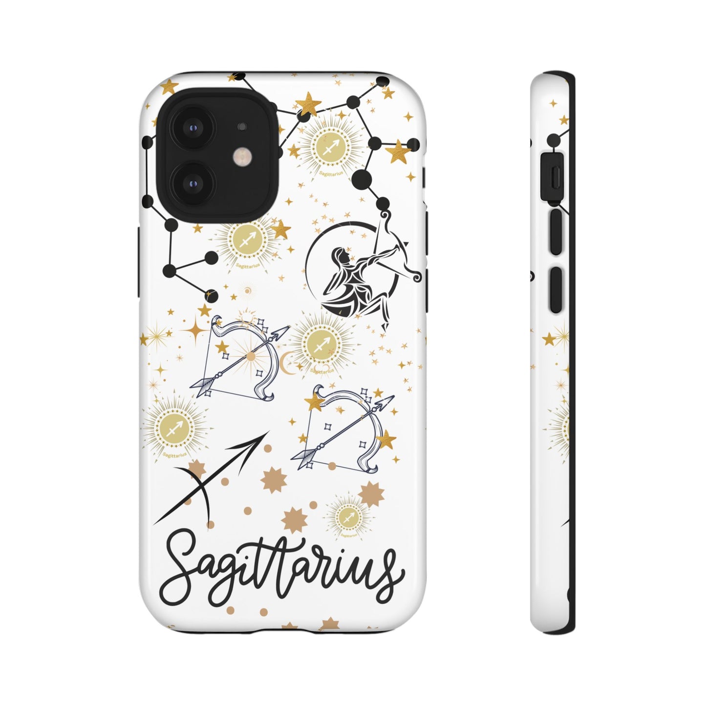 Sagittarius Zodiac Phone Case, Astrology Gift for Her, Celestial Star Sign Cover, Birthday Gift, Compatible with iPhone, Galaxy, Pixel