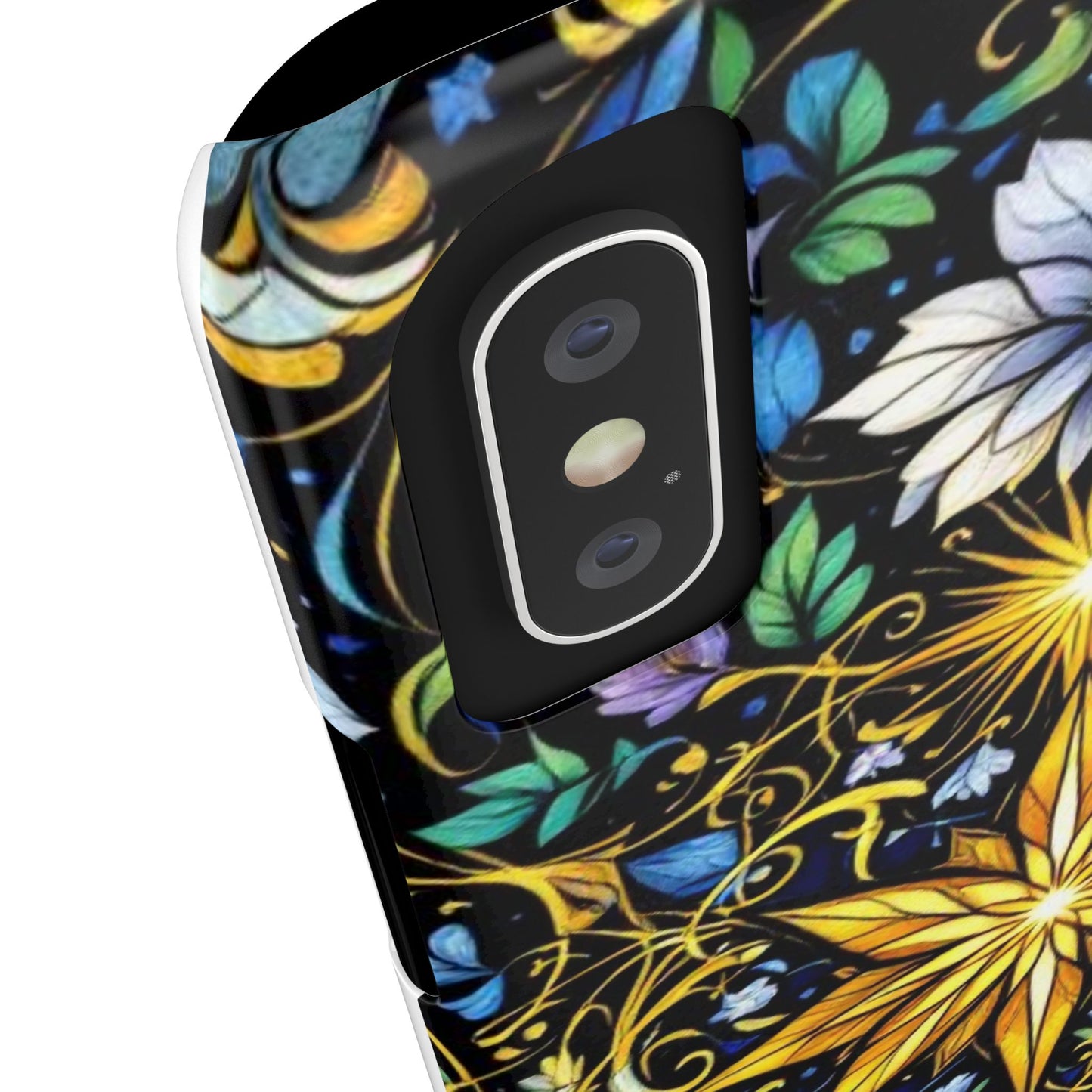 Elegant Floral Phone Case - Slim Phone Cases, Artistic Cases for Nature Lovers, Gift for Birthdays, Holidays, Spring Decor