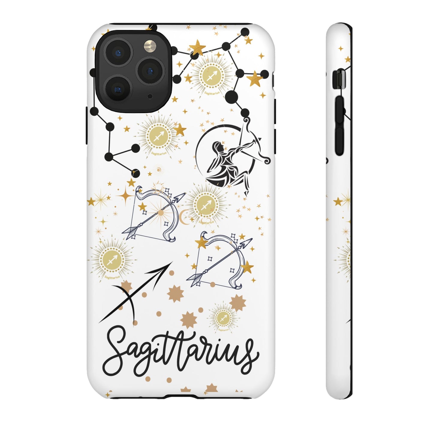 Sagittarius Zodiac Phone Case, Astrology Gift for Her, Celestial Star Sign Cover, Birthday Gift, Compatible with iPhone, Galaxy, Pixel