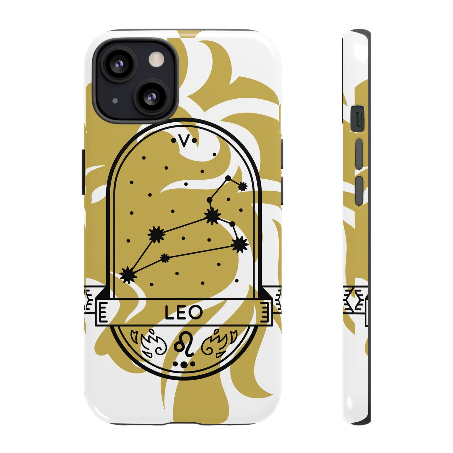 Leo Zodiac Phone Case, Astrology Gift for Her, Celestial Star Sign Cover, Birthday Gift, Compatible with iPhone, Galaxy, Google Phones