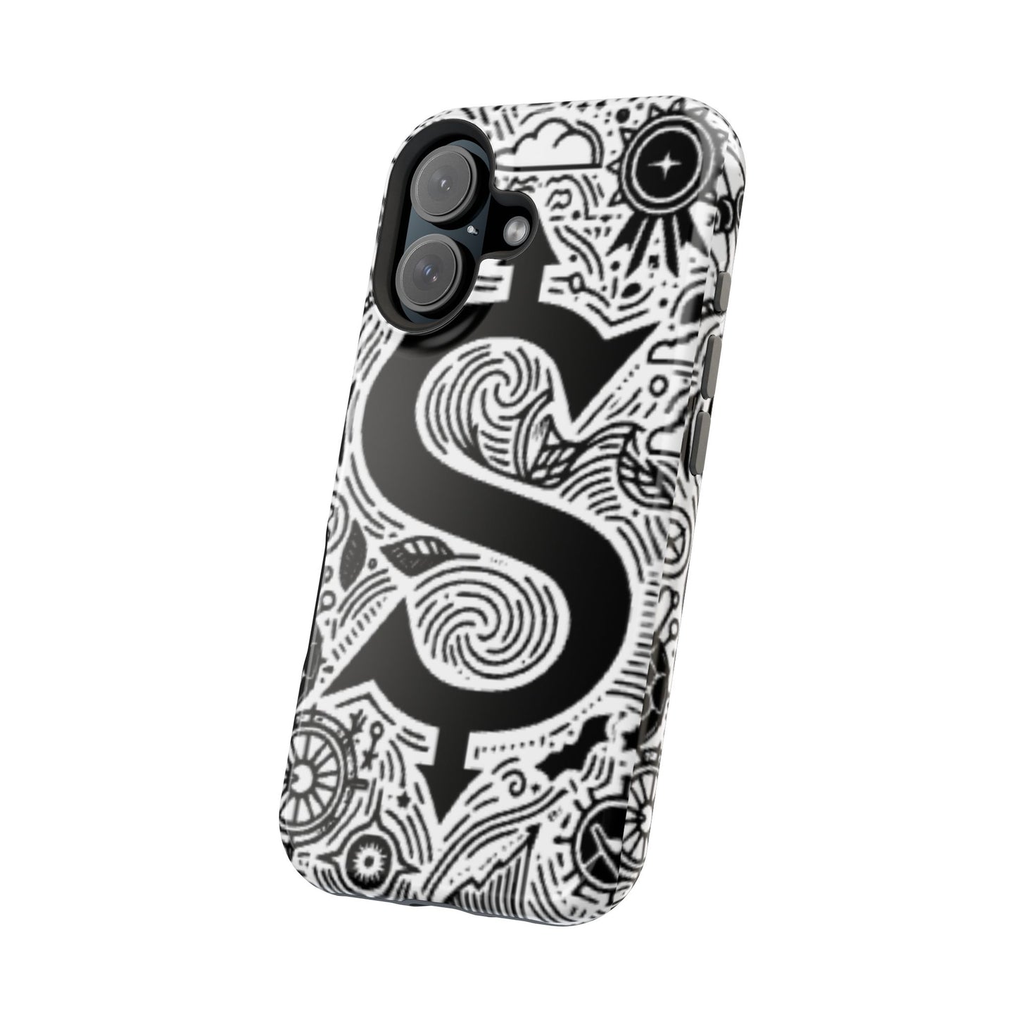 Sagittarius Zodiac Magnetic Phone Case, Astrology Gift for Her, Celestial Star Sign Cover, Compatible with iPhone 17, 16, 15, 14, 13