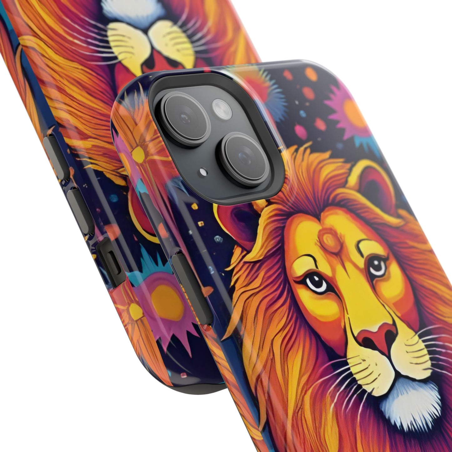 Leo Zodiac Magnetic Phone Case, Astrology Gift for Her, Celestial Star Sign Cover, Compatible with iPhone 17, 16, 15, 14, 13