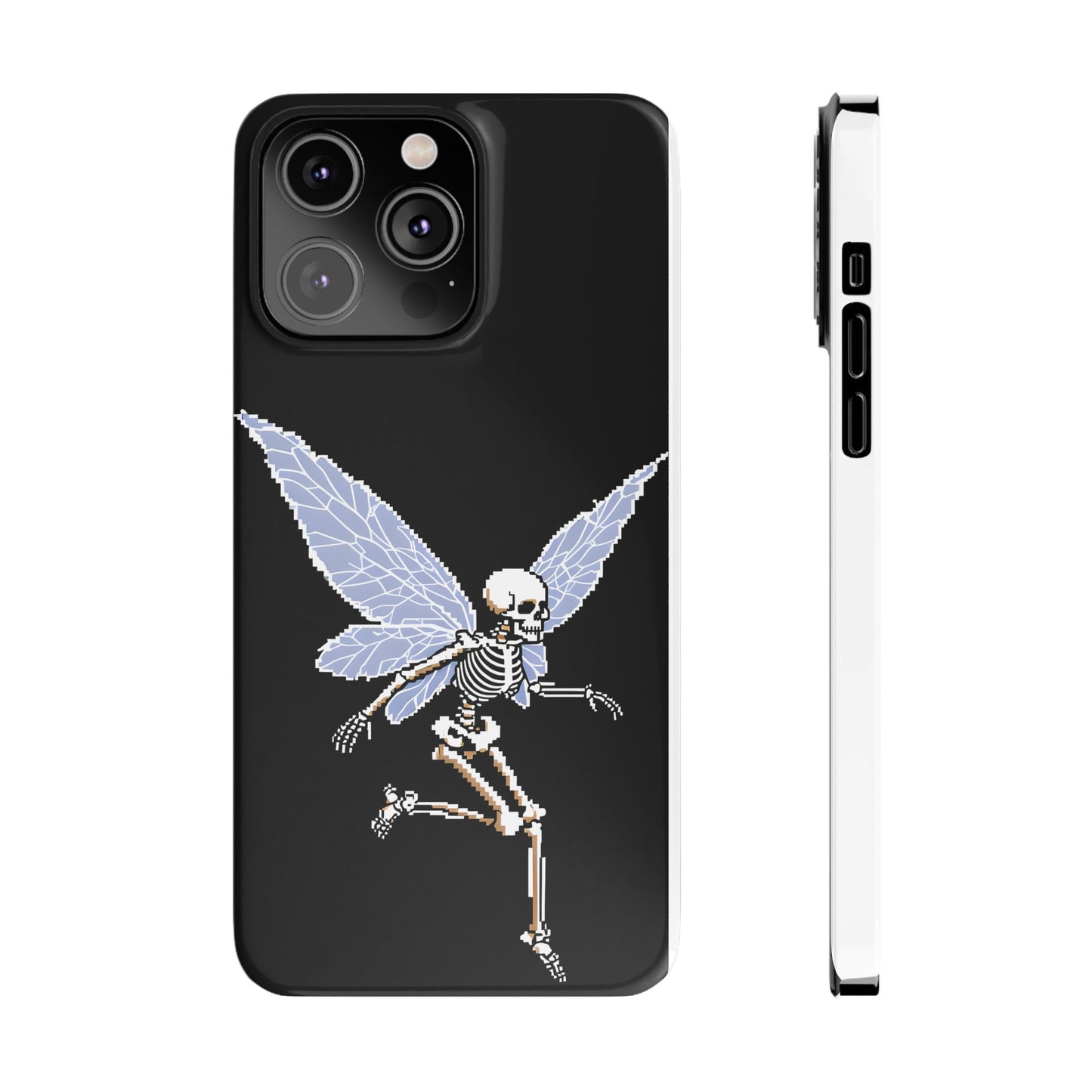 Halloween Slim Phone Case - Creepy Cute Aesthetic, Goth Coquette Spooky Style, Compatible with iPhone, Galaxy, and Google Phones