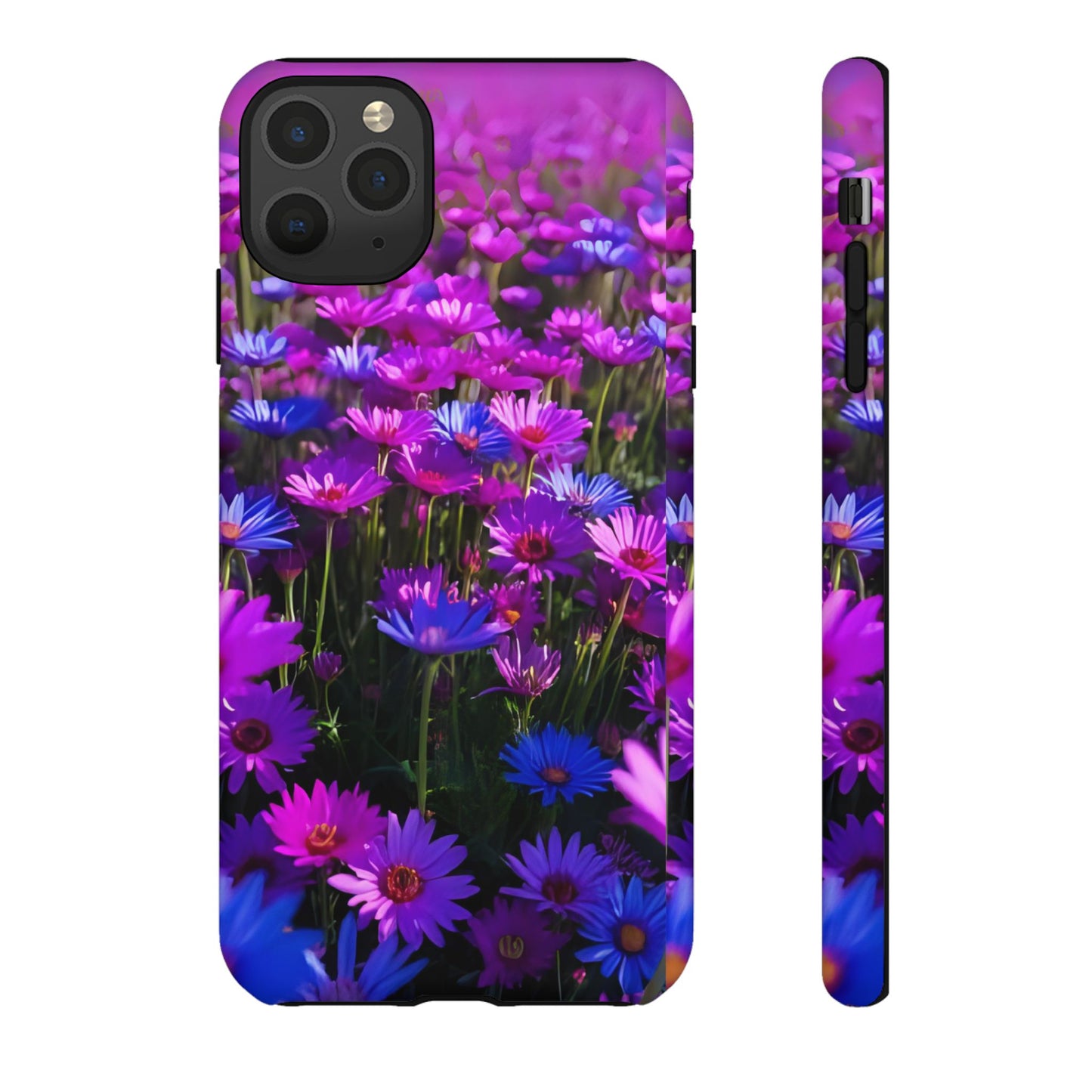 Wildflower Meadow Phone Case, Colorful Floral Garden Aesthetic, Vibrant Tough Phone Case, Compatible with iPhone, Galaxy, Google