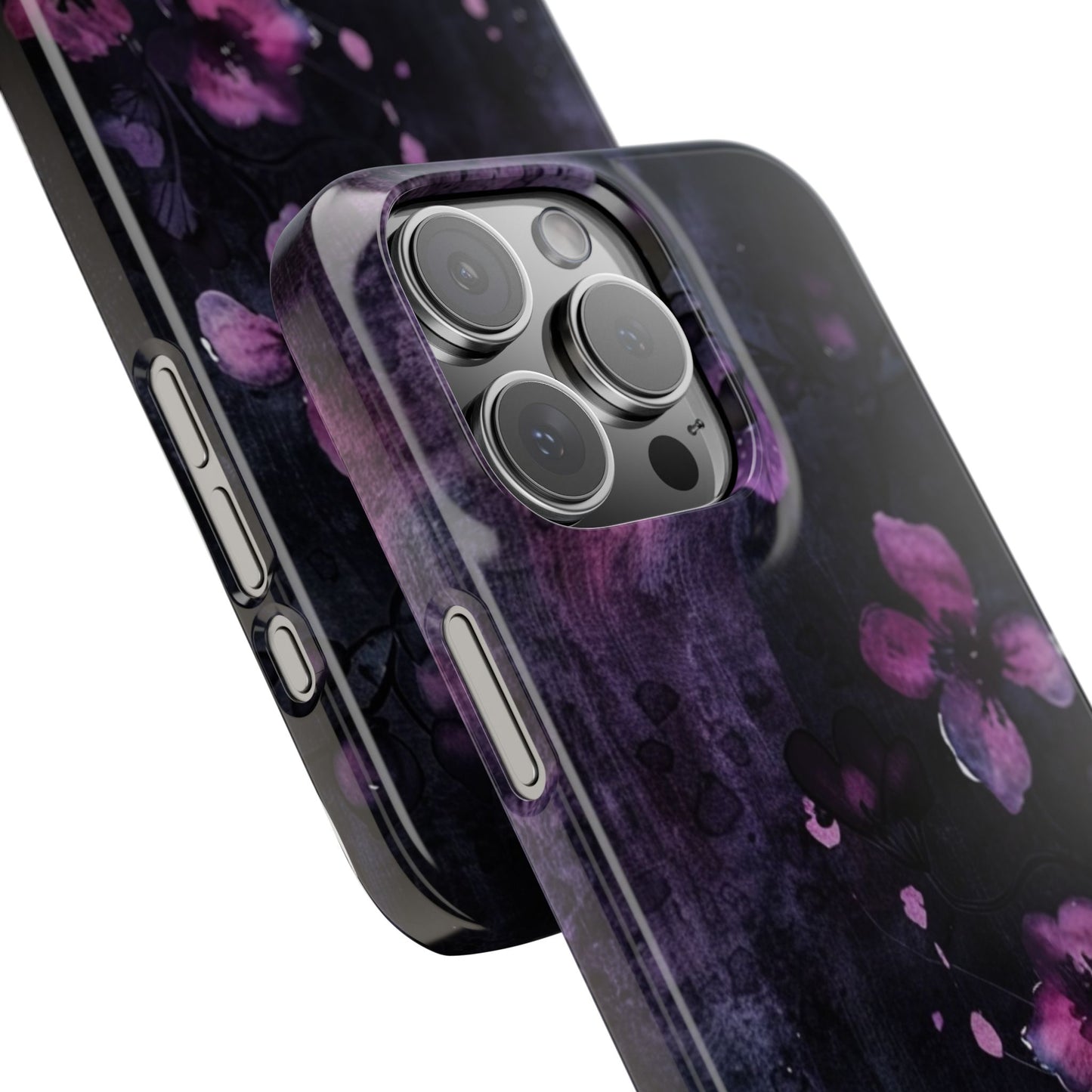 Elegant Floral Slim Phone Case - Perfect Gift for Her, Stylish iPhone Cover, Birthday Surprise, Spring Accessory, Cute Phone Protector