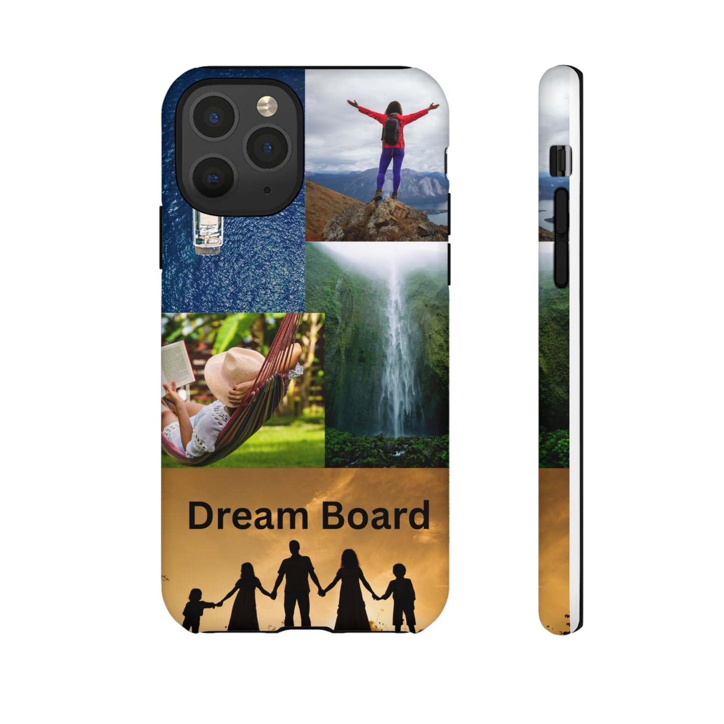 Dream Board Phone Case | Tough Cases for Adventure Seekers, Inspirational Phone Accessories, Custom Phone Covers, Unique Gift Ideas, [...]