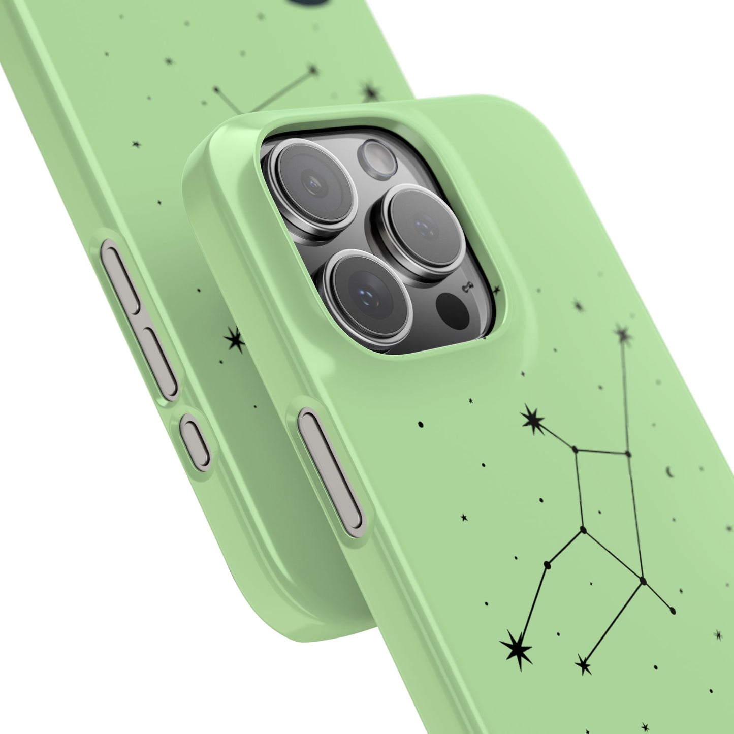 Virgo Zodiac Slim Phone Case, Astrology Gift for Her, Celestial Star Sign, Birthday Gift, Compatible with iPhone 17, 16, 15, 14, 13