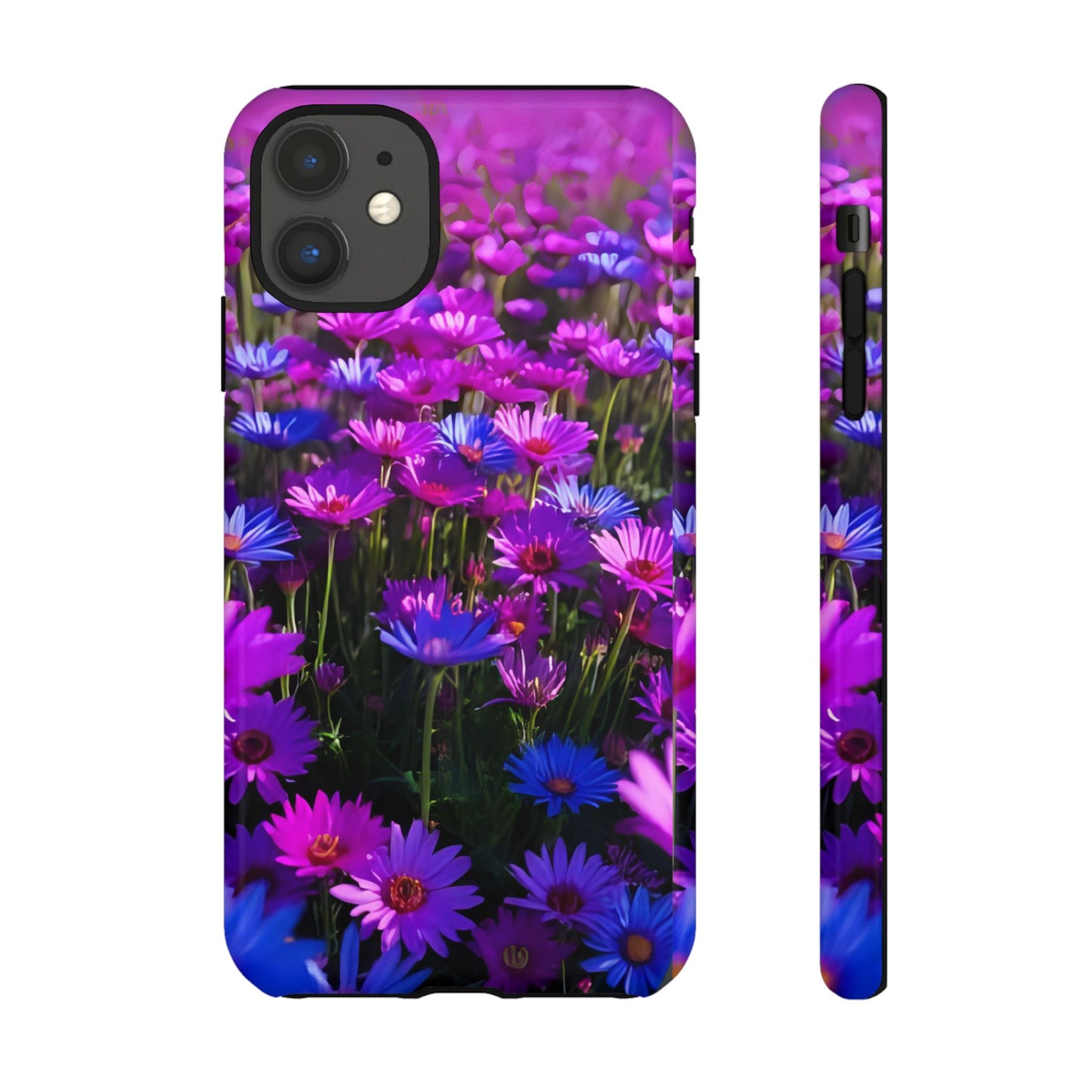 Wildflower Meadow Phone Case, Colorful Floral Garden Aesthetic, Vibrant Tough Phone Case, Compatible with iPhone, Galaxy, Google