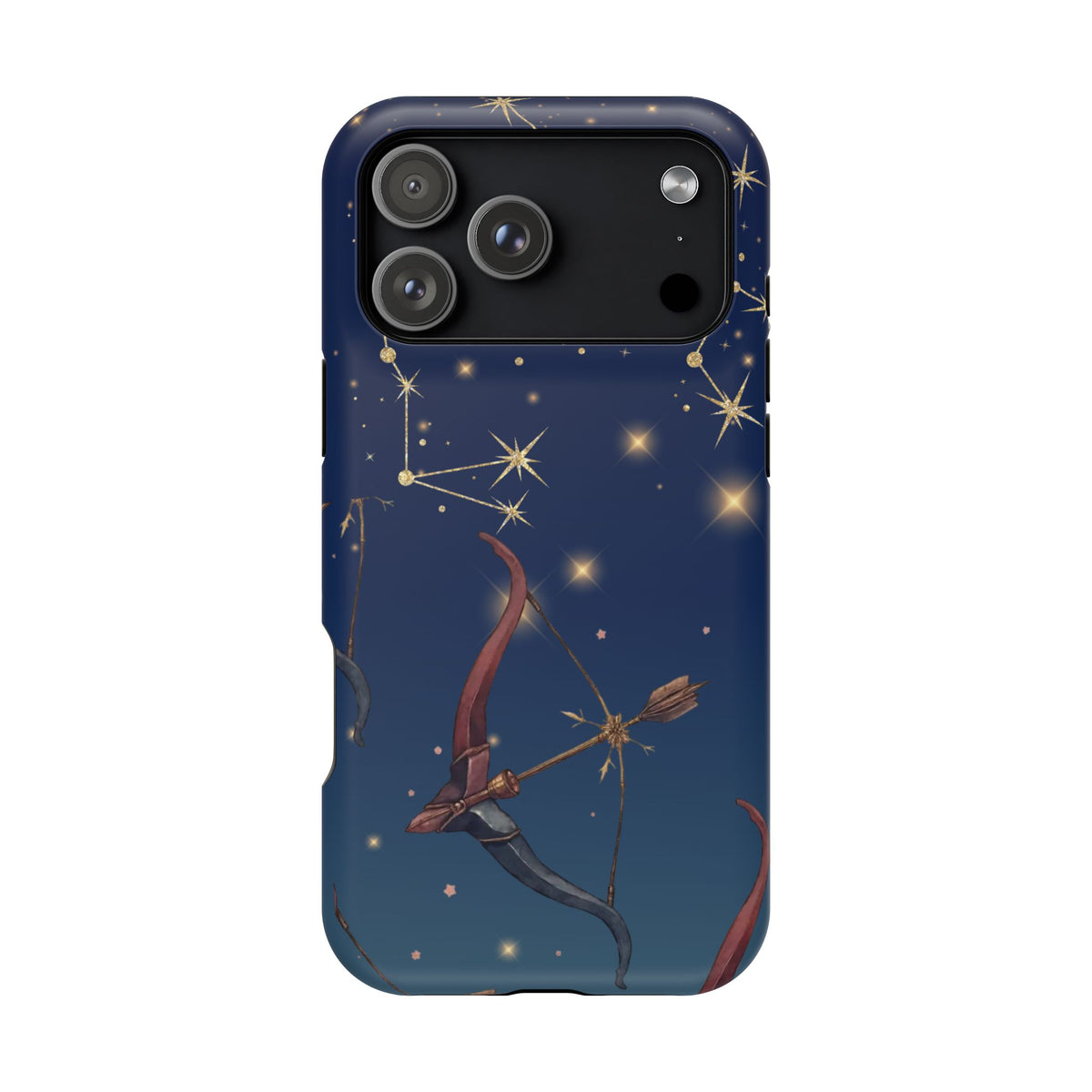Sagittarius Zodiac Magnetic Phone Case, Astrology Gift for Her, Celestial Star Sign Cover, Compatible with iPhone 17, 16, 15, 14, 13