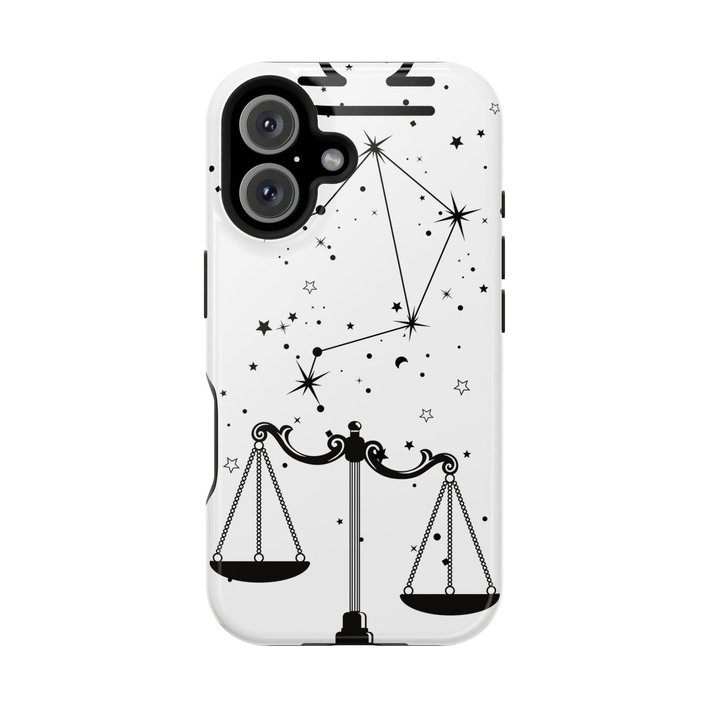 Libra Zodiac Magnetic Phone Case Astrology Gift for Her, Celestial Star Sign Cover, Birthday Gift, Compatible with iPhone 17, 16, 15, 14, 13