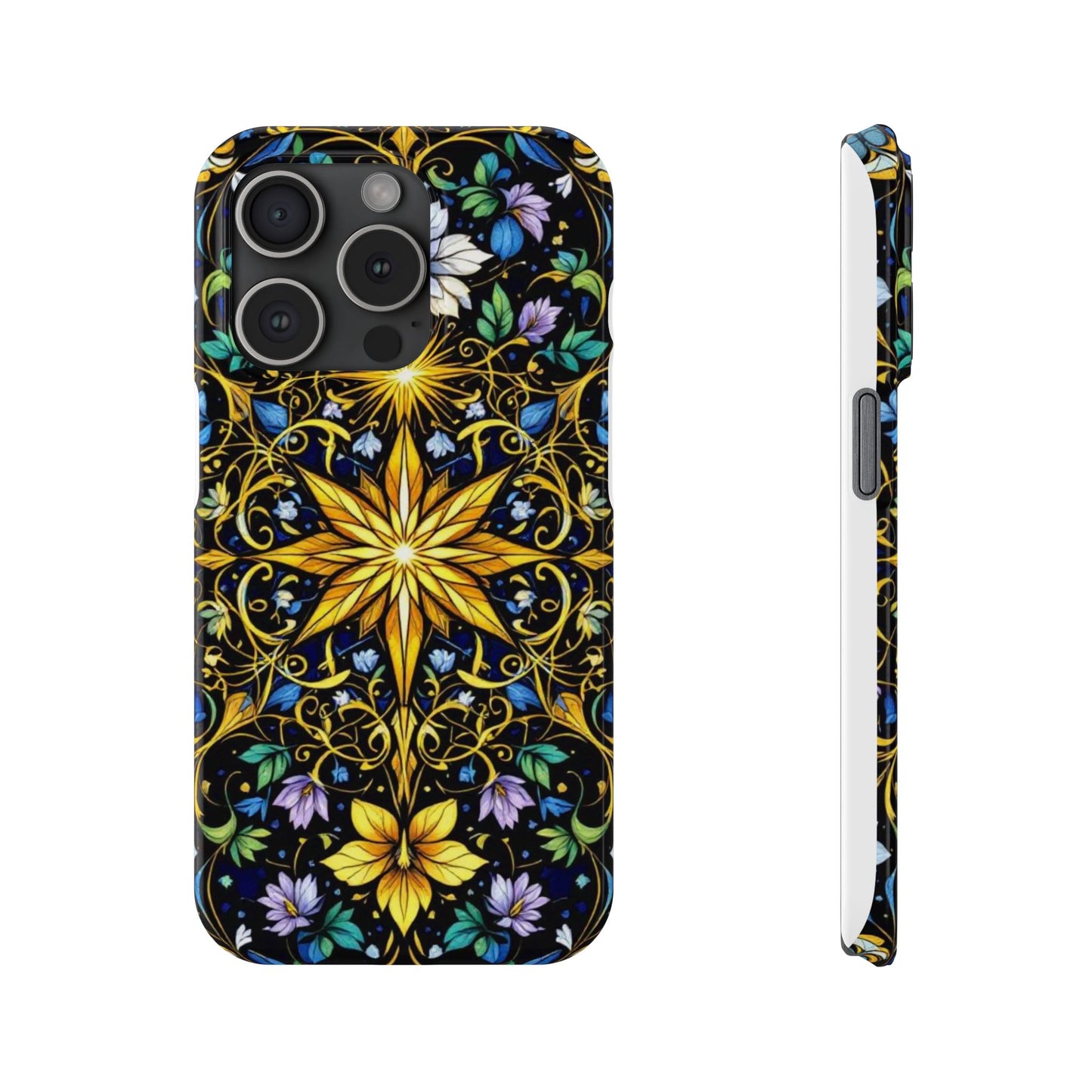 Elegant Floral Phone Case - Slim Phone Cases, Artistic Cases for Nature Lovers, Gift for Birthdays, Holidays, Spring Decor