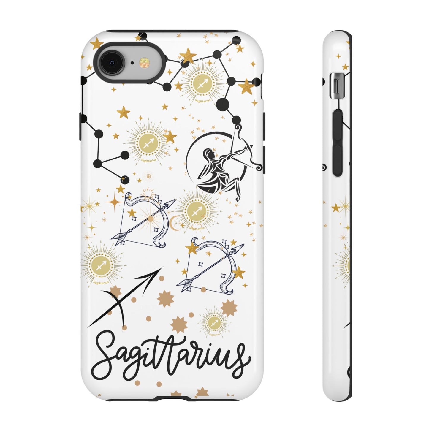 Sagittarius Zodiac Phone Case, Astrology Gift for Her, Celestial Star Sign Cover, Birthday Gift, Compatible with iPhone, Galaxy, Pixel