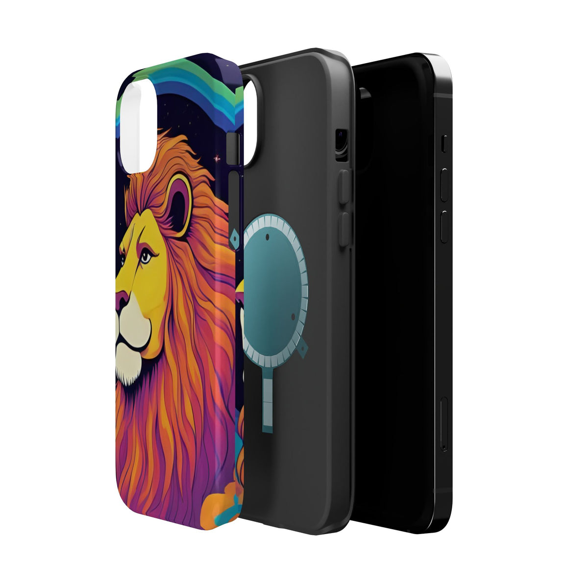 Leo Zodiac Magnetic Phone Case, Astrology Gift for Her, Celestial Star Sign Cover, Compatible with iPhone 17, 16, 15, 14, 13