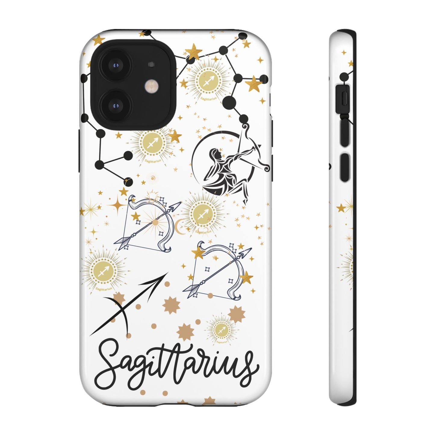 Sagittarius Zodiac Phone Case, Astrology Gift for Her, Celestial Star Sign Cover, Birthday Gift, Compatible with iPhone, Galaxy, Pixel