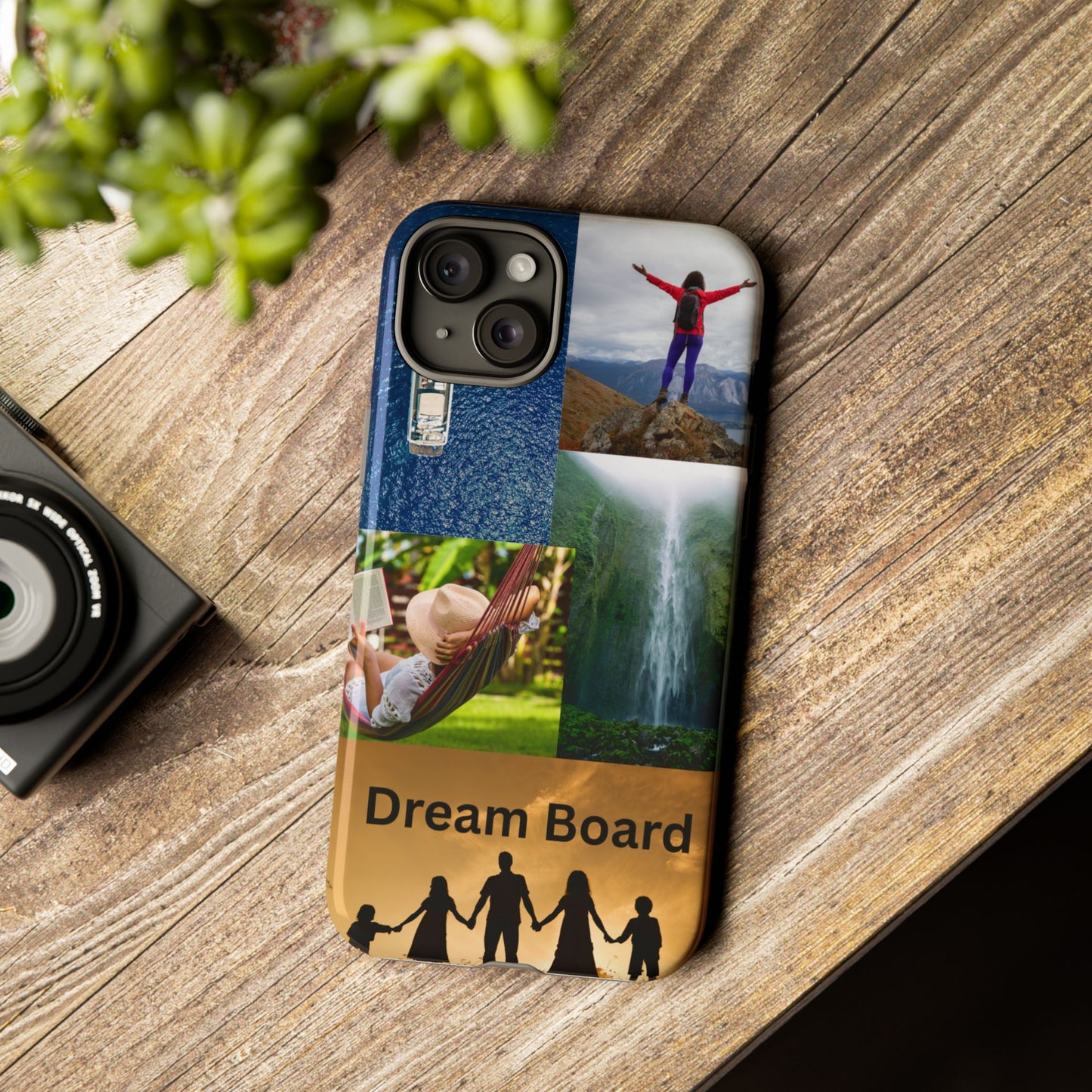 Dream Board Phone Case | Tough Cases for Adventure Seekers, Inspirational Phone Accessories, Custom Phone Covers, Unique Gift Ideas, [...]