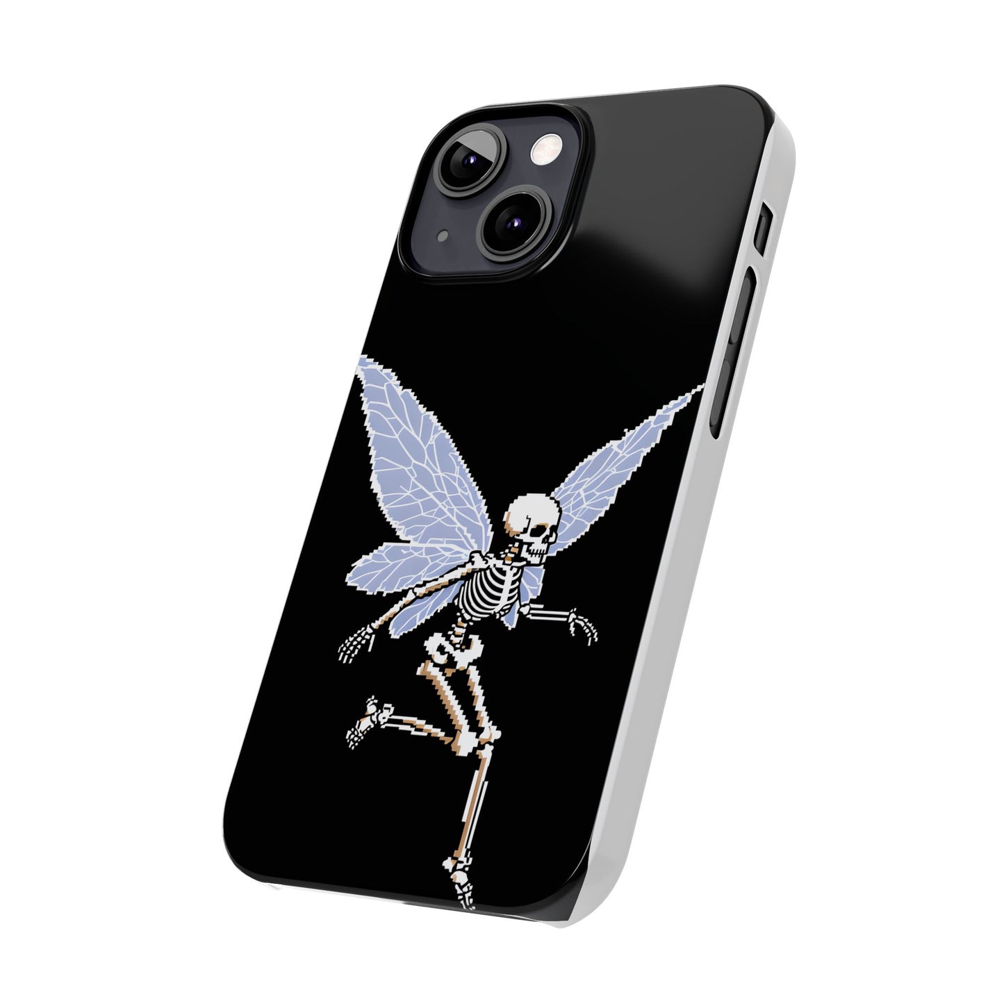 Halloween Slim Phone Case - Creepy Cute Aesthetic, Goth Coquette Spooky Style, Compatible with iPhone, Galaxy, and Google Phones