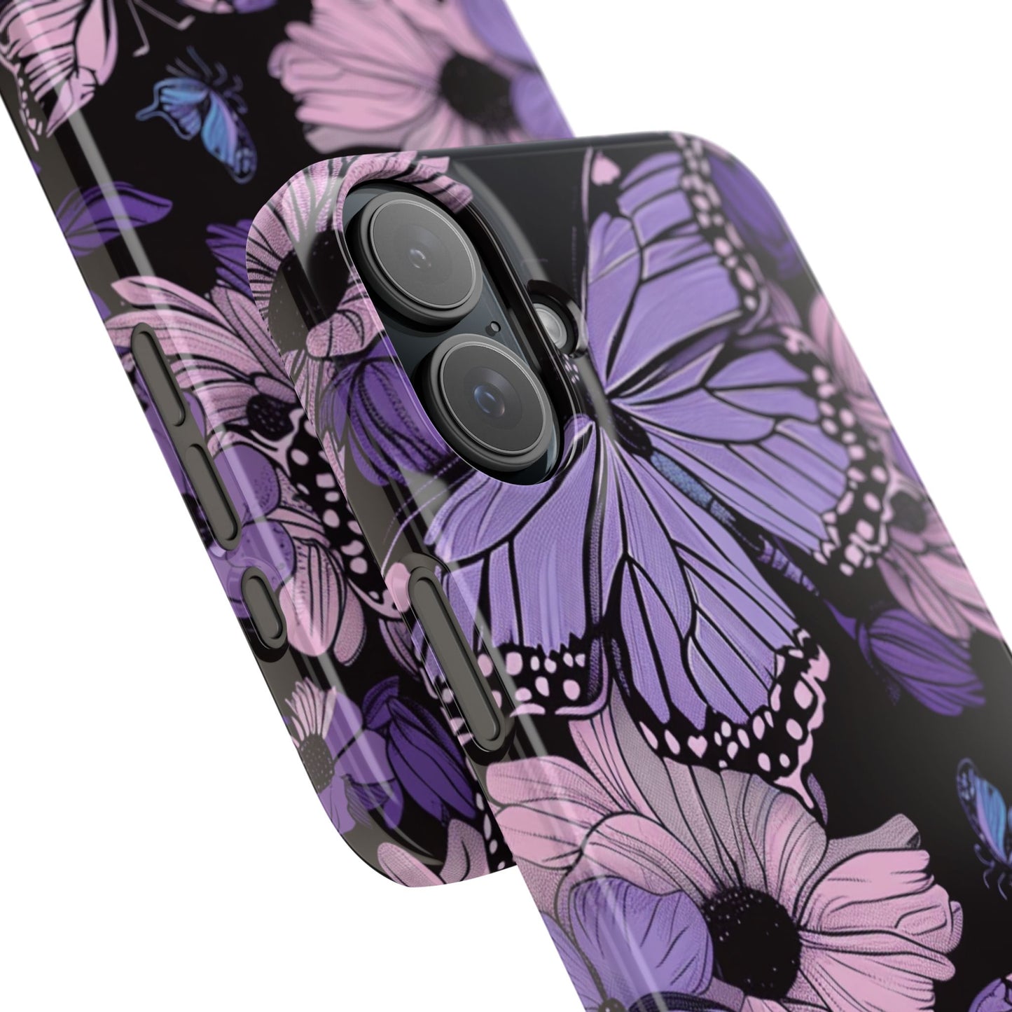 Butterfly Floral Phone Case | Slim Phone Cases for Nature Lovers, Floral Gifts, Trendy Accessories, Spring Vibes, Unique Phone Cover