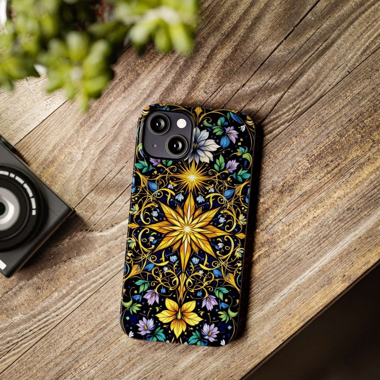 Elegant Floral Phone Case - Slim Phone Cases, Artistic Cases for Nature Lovers, Gift for Birthdays, Holidays, Spring Decor
