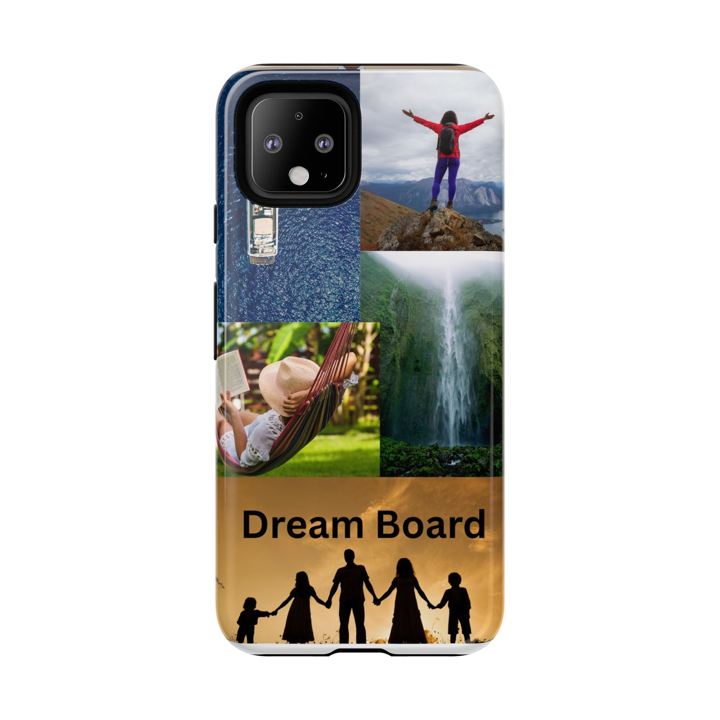 Dream Board Phone Case | Tough Cases for Adventure Seekers, Inspirational Phone Accessories, Custom Phone Covers, Unique Gift Ideas, [...]