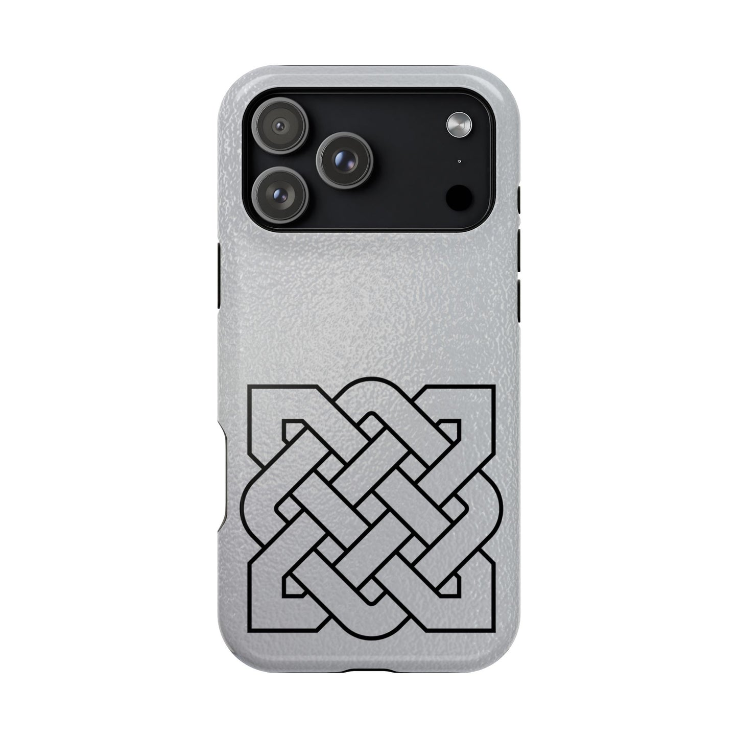 Celtic Knot Magnetic Phone Case, Irish Heritage Symbol Phone Cover, Minimal Celtic Design, Irish Culture Gift Compatible with iPhone