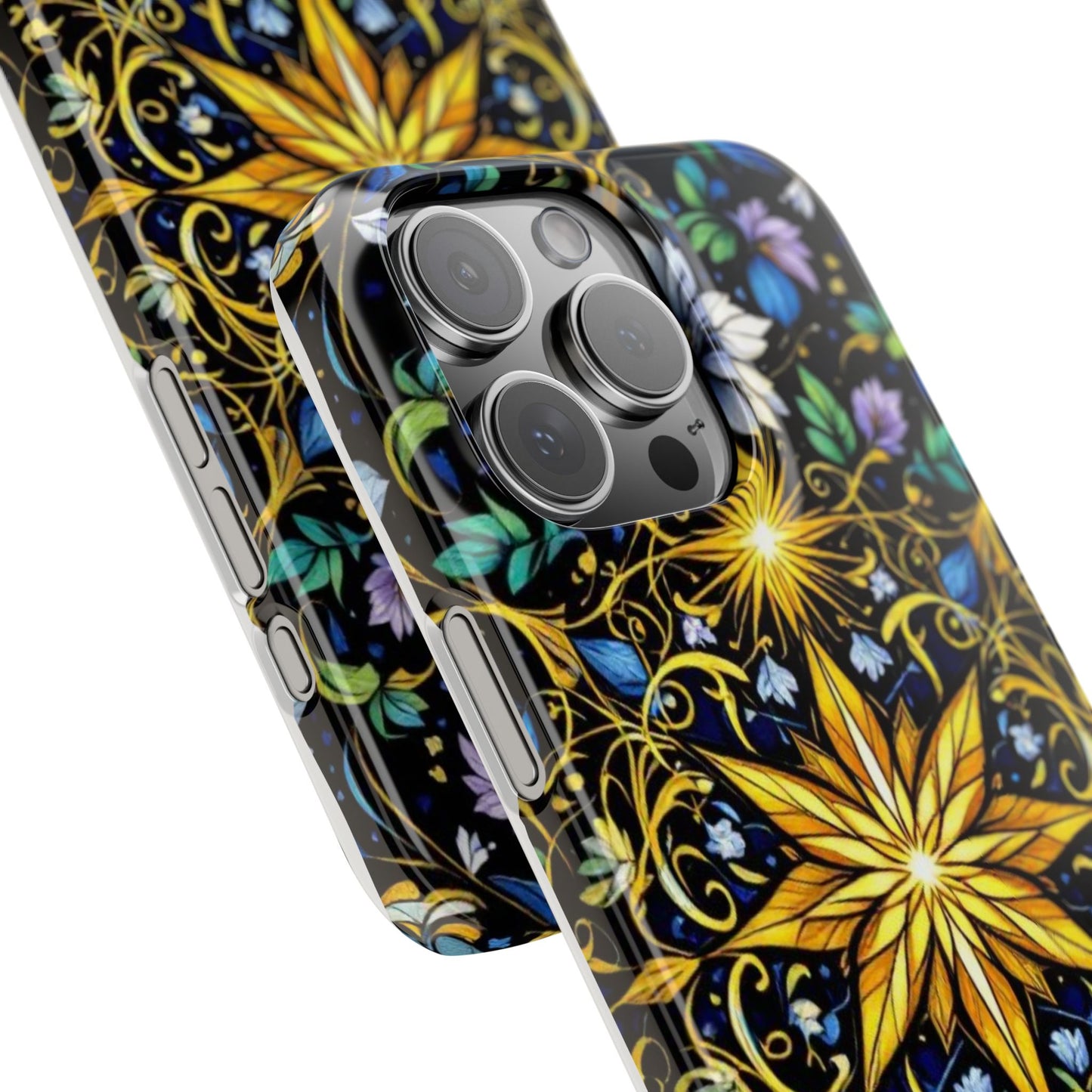 Elegant Floral Phone Case - Slim Phone Cases, Artistic Cases for Nature Lovers, Gift for Birthdays, Holidays, Spring Decor